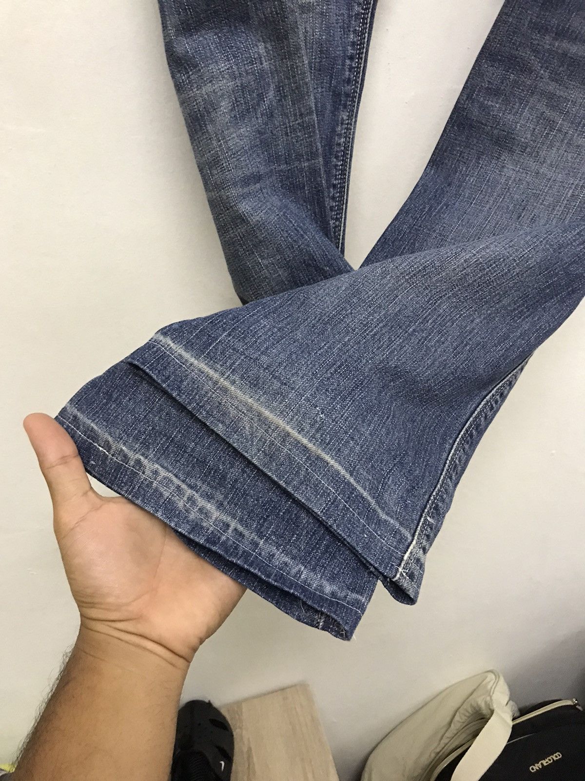 Levi's Vintage Clothing Vintage Levis Distressed Denim Jeans Size US 34 / EU 50 - 12 Thumbnail