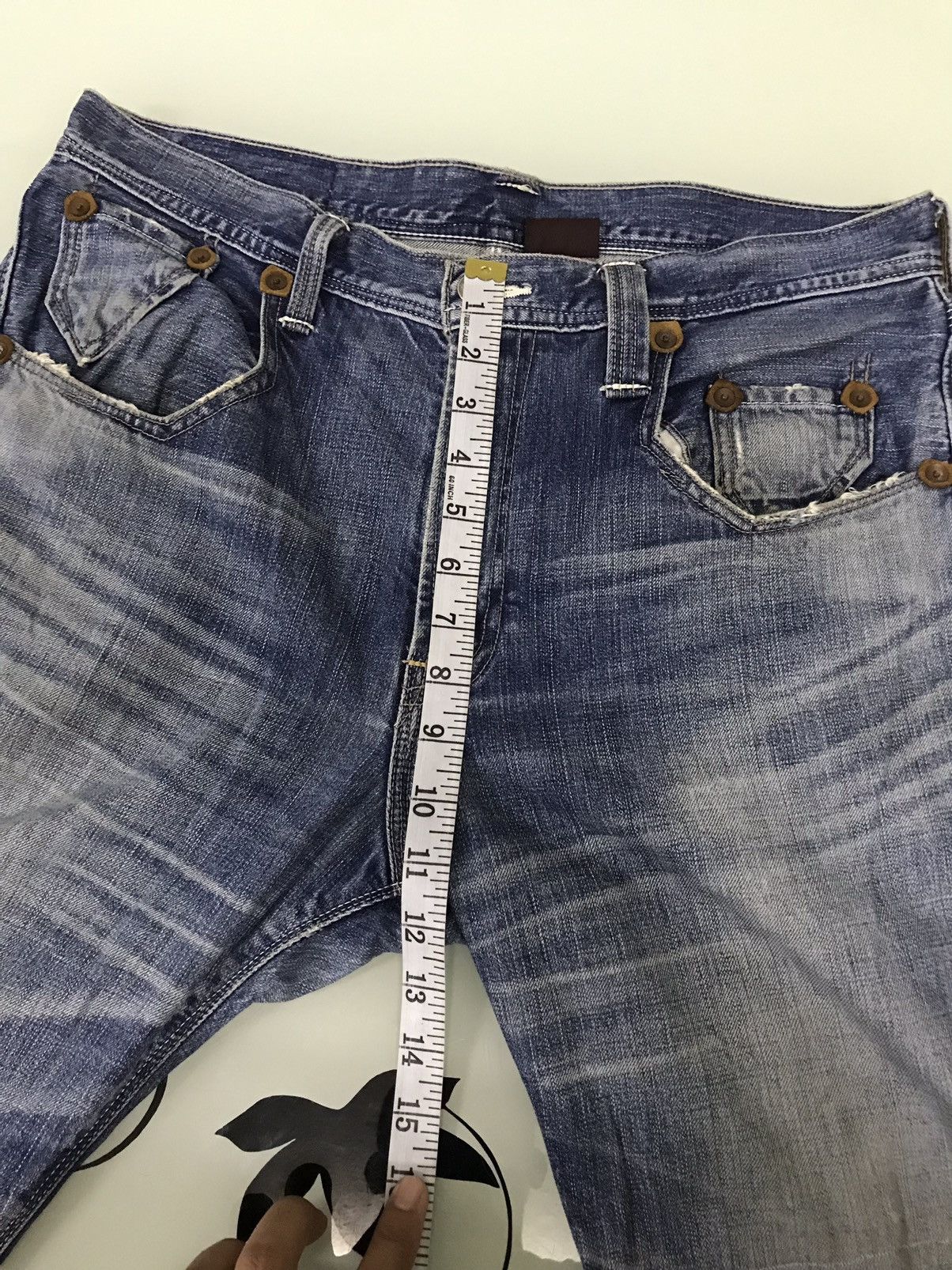 Levi's Vintage Clothing Vintage Levis Distressed Denim Jeans Size US 34 / EU 50 - 20 Thumbnail