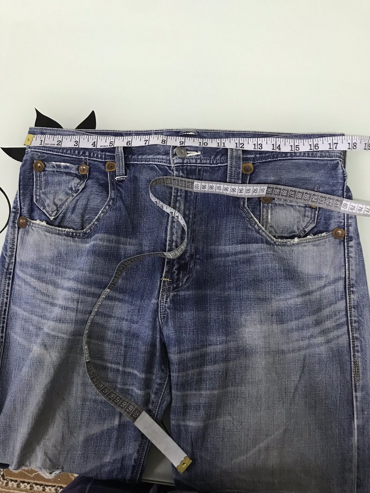 Levi's Vintage Clothing Vintage Levis Distressed Denim Jeans Size US 34 / EU 50 - 19 Thumbnail