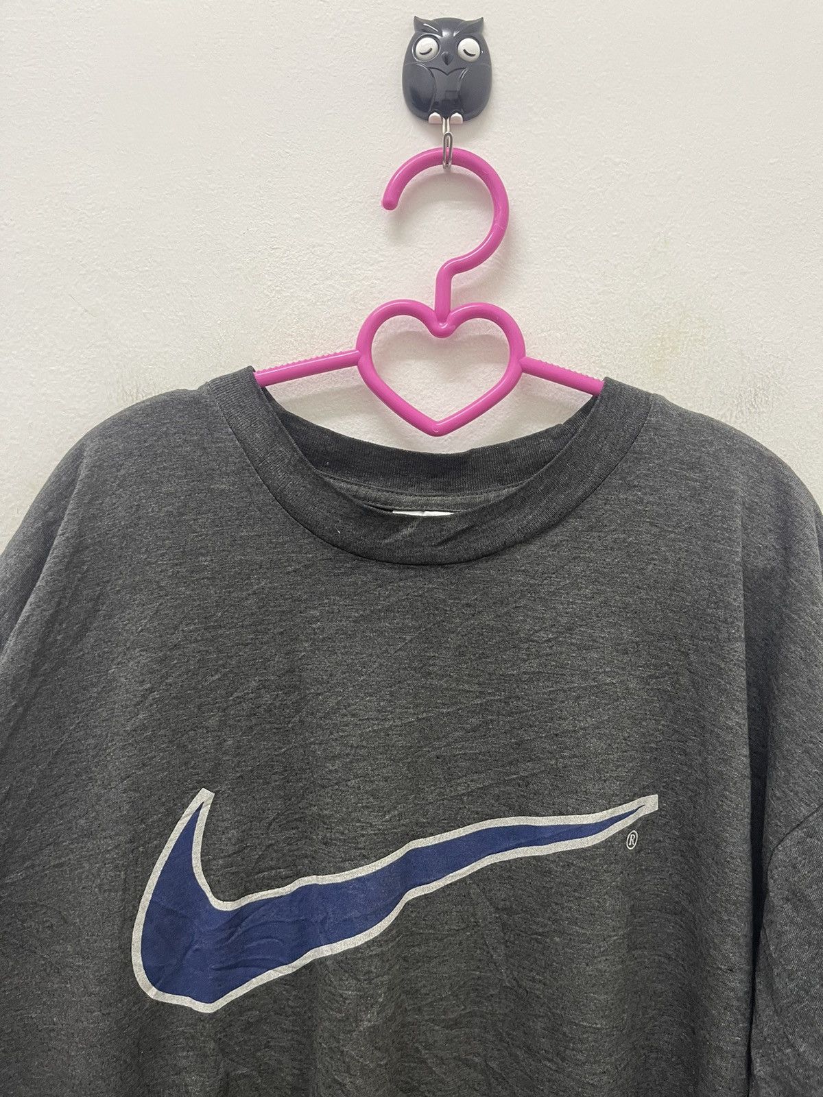 Nike Rare Vintage NIKE Swoosh Big Logo Size US L / EU 52-54 / 3 - 2 Thumbnail