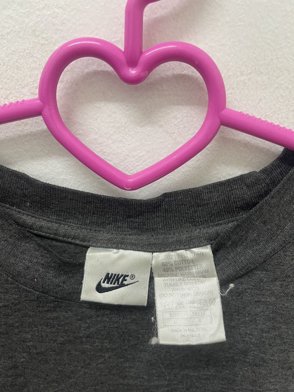 Nike Rare Vintage NIKE Swoosh Big Logo Size US L / EU 52-54 / 3 - 3 Thumbnail