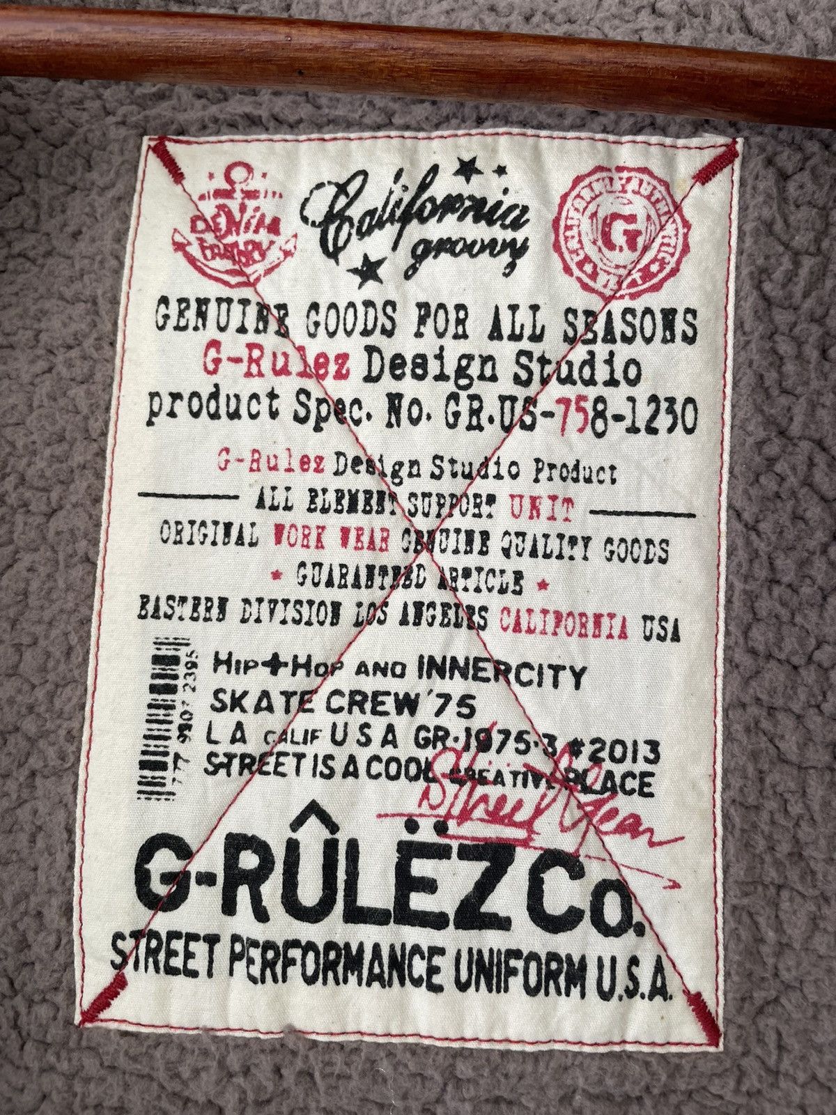 Vintage G RULEZ USA PARKAS Size US S / EU 44-46 / 1 - 11 Thumbnail