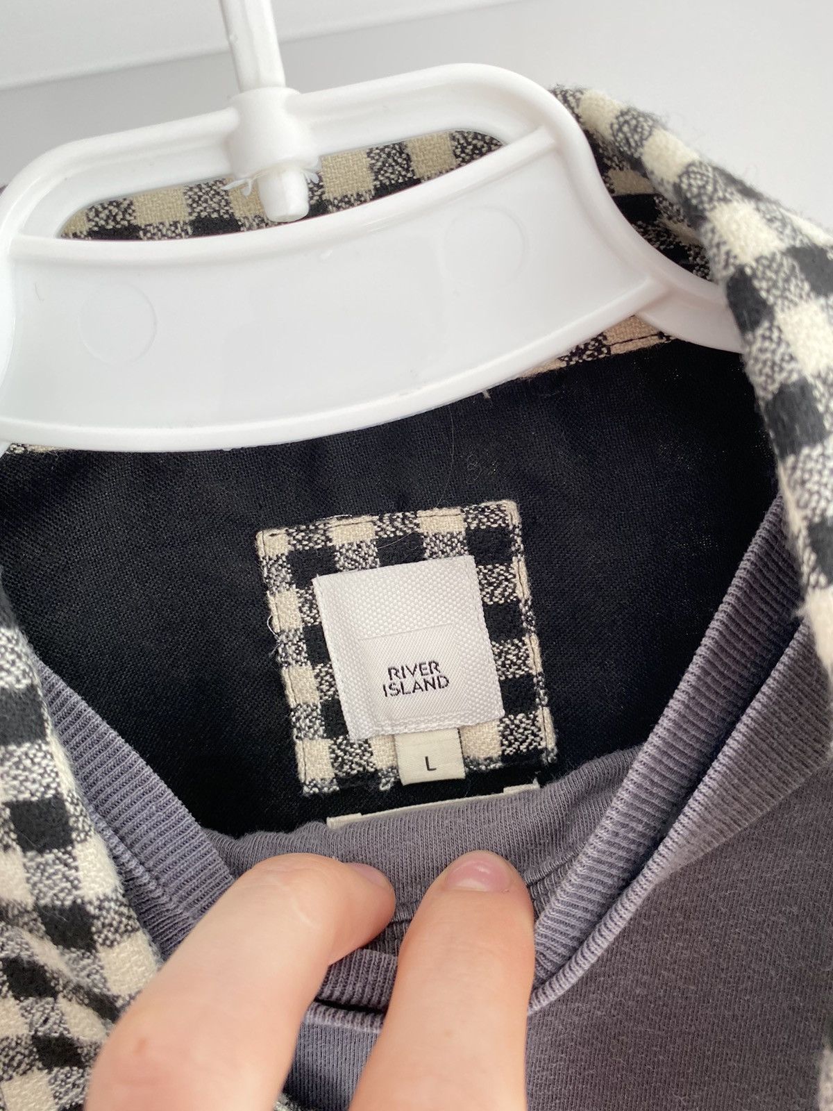 Flannel Flannel Checkered Shirt Travis Style Size US L / EU 52-54 / 3 - 6 Thumbnail