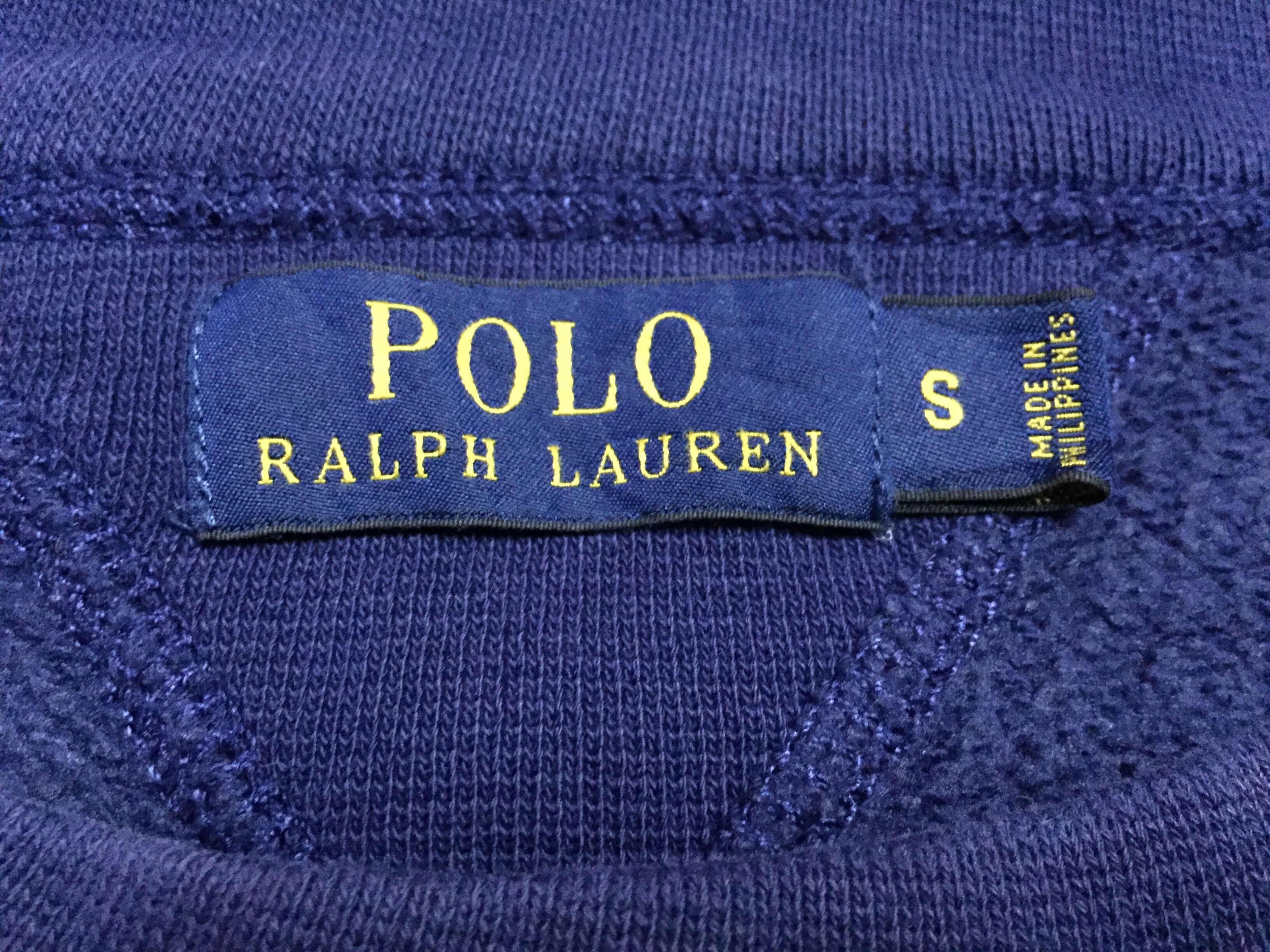 Polo Ralph Lauren Polo Ralph Lauren Sweatshirts Size S Size US S / EU 44-46 / 1 - 3 Thumbnail