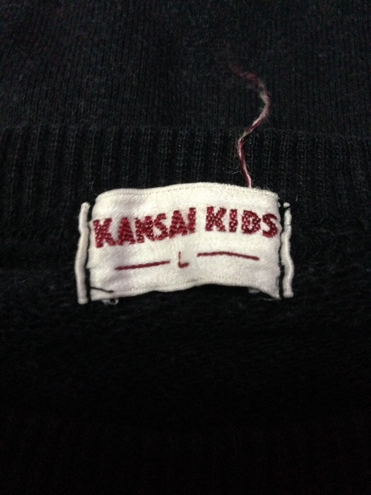 Kansai Yamamoto Vintage 90's Kansai Kids Kansai Yamamoto Sweatshirts Size L Size US L / EU 52-54 / 3 - 4 Thumbnail