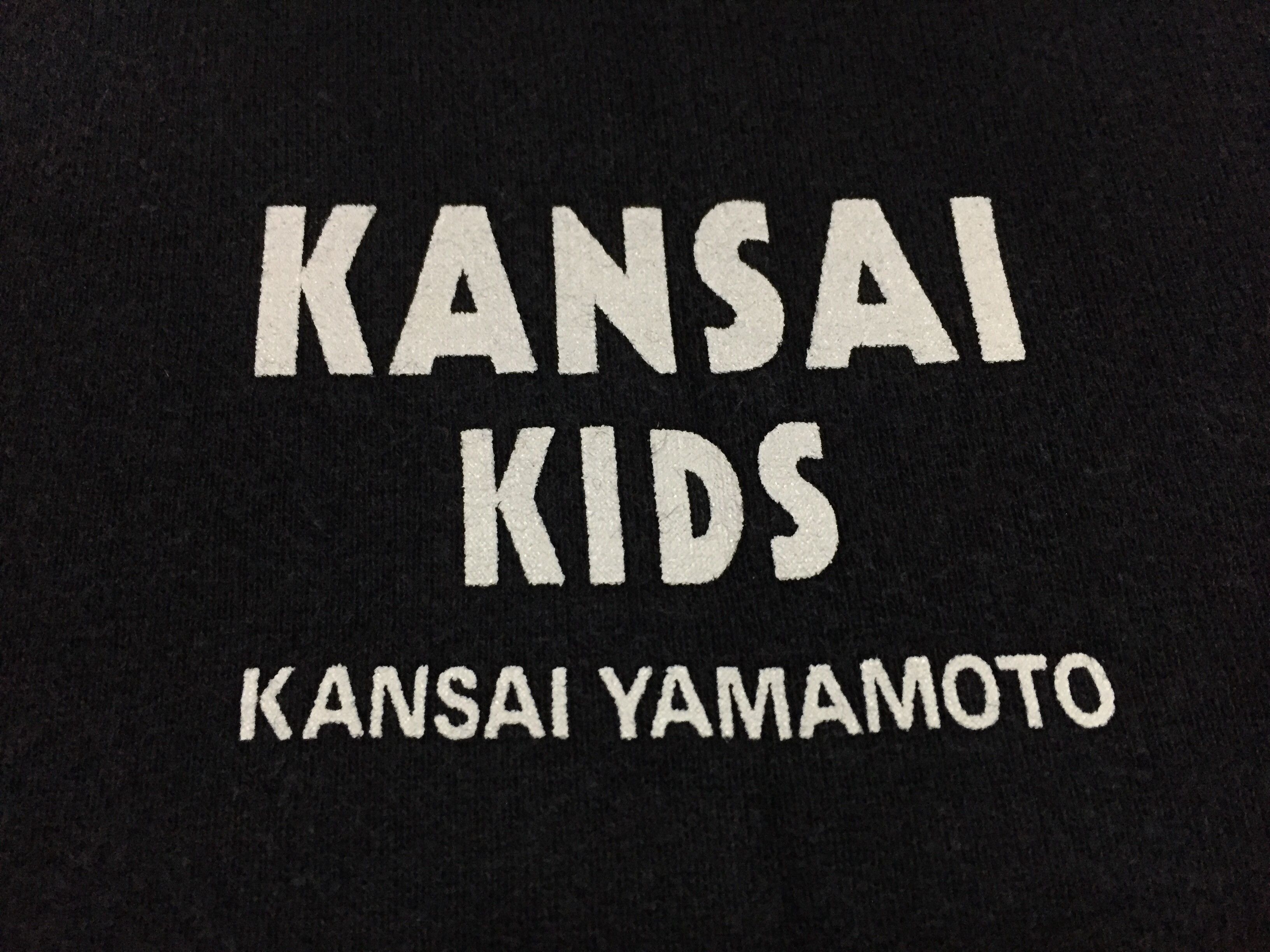 Kansai Yamamoto Vintage 90's Kansai Kids Kansai Yamamoto Sweatshirts Size L Size US L / EU 52-54 / 3 - 3 Thumbnail