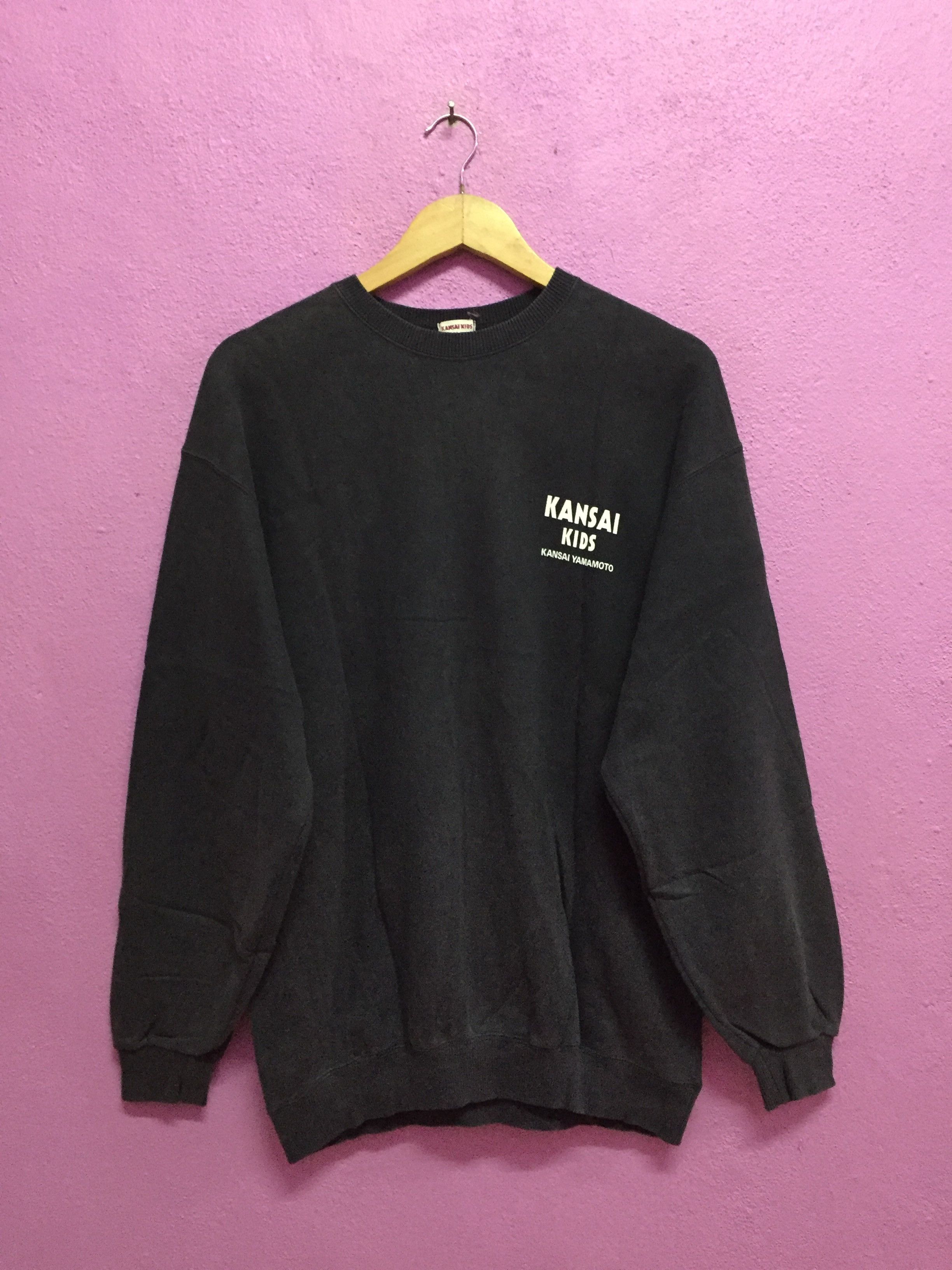 Kansai Yamamoto Vintage 90's Kansai Kids Kansai Yamamoto Sweatshirts Size L Size US L / EU 52-54 / 3 - 2 Thumbnail