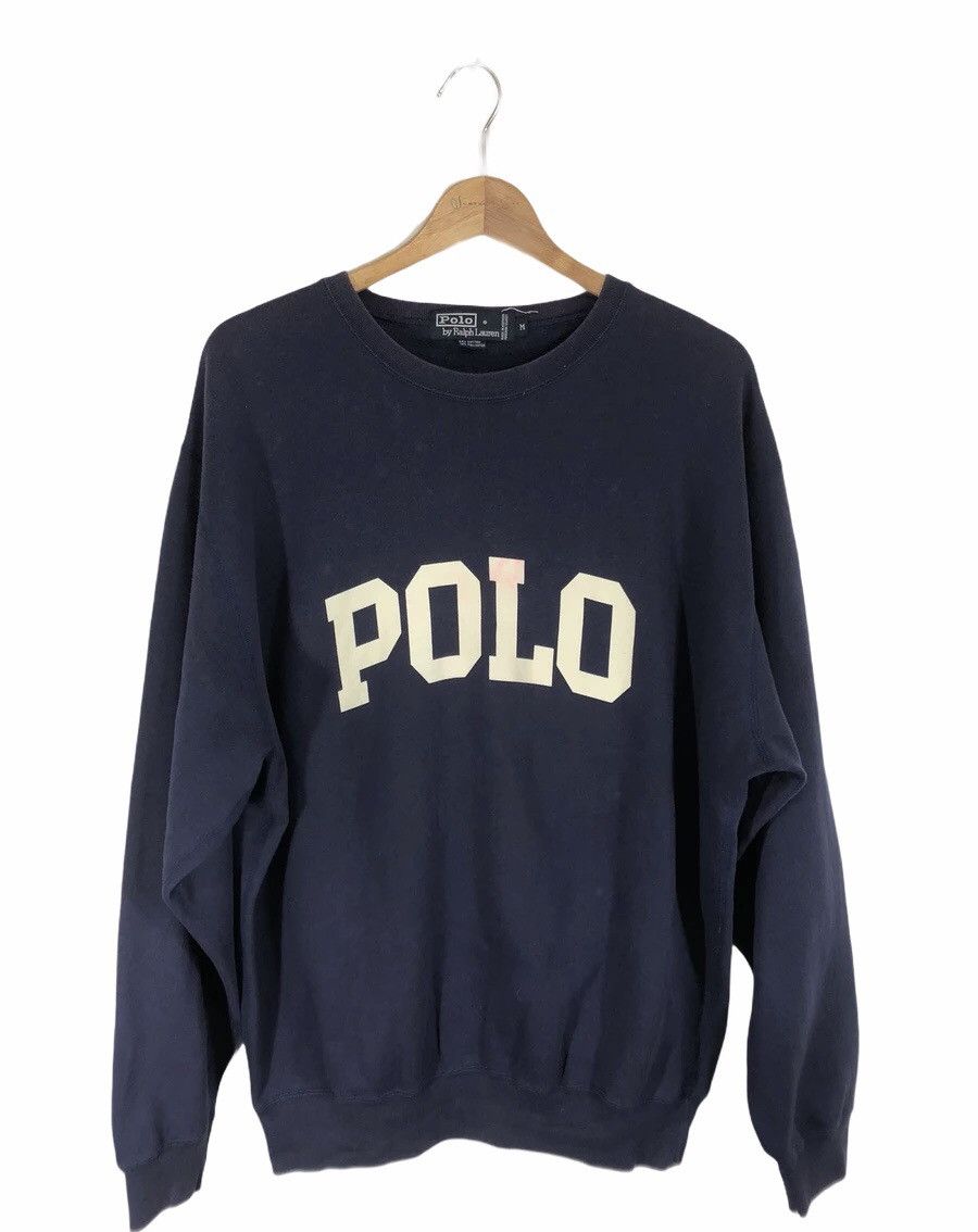 Polo Ralph Lauren Polo Ralph Lauren Spell Out Sweatshirt Size US M / EU 48-50 / 2 - 1 Thumbnail