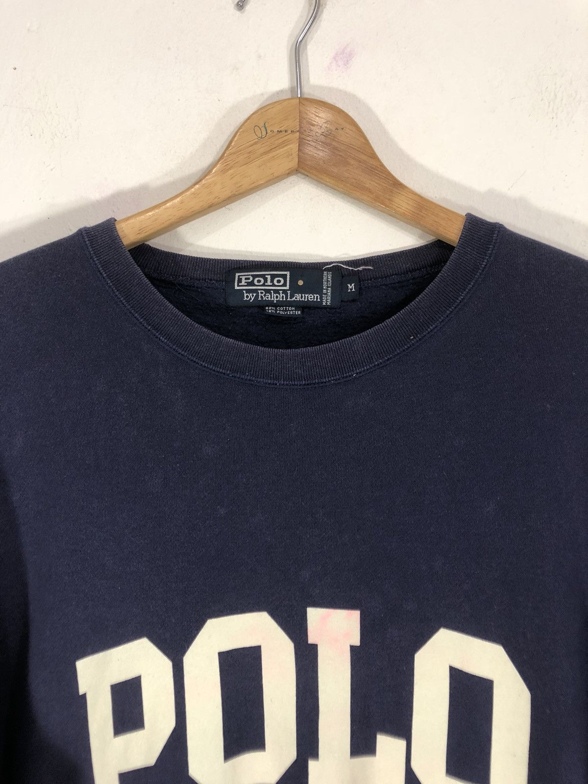 Polo Ralph Lauren Polo Ralph Lauren Spell Out Sweatshirt Size US M / EU 48-50 / 2 - 3 Thumbnail