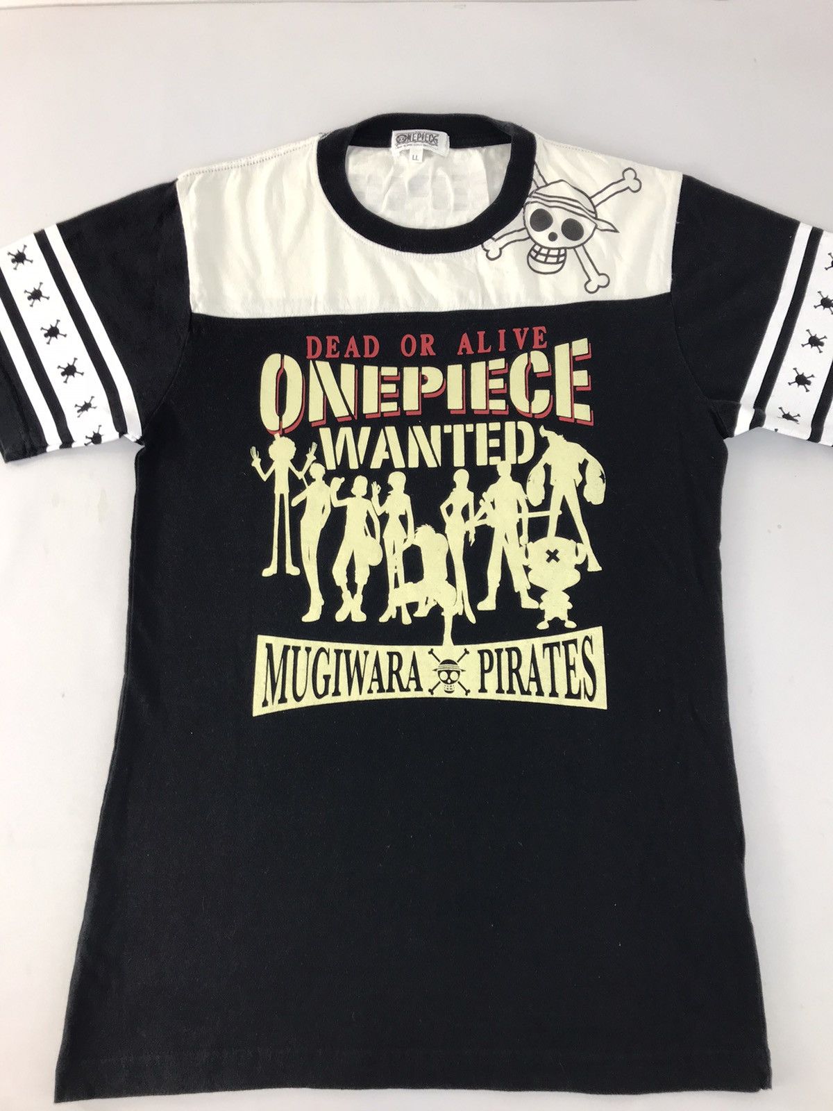 Anime × One Piece One Piece Straw Hat Mugiwara Pirate Japanese Anime Manga Tee Size US S / EU 44-46 / 1 - 4 Thumbnail