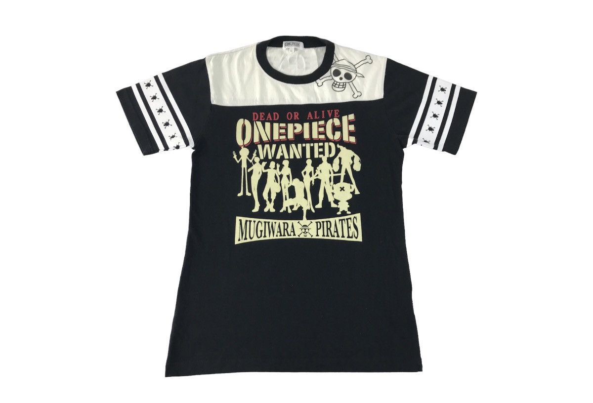 Anime × One Piece One Piece Straw Hat Mugiwara Pirate Japanese Anime Manga Tee Size US S / EU 44-46 / 1 - 1 Thumbnail