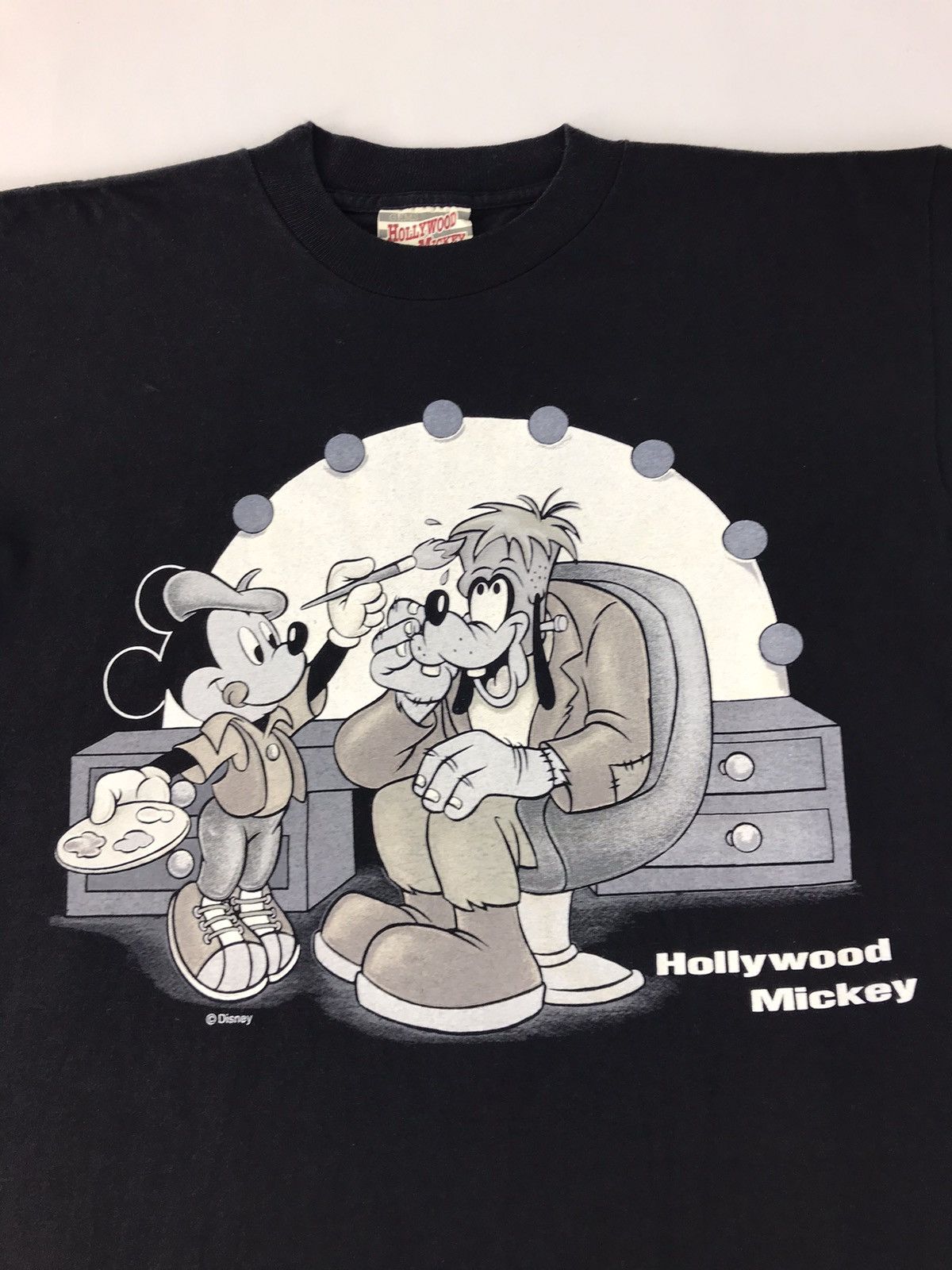 Disney × Mickey Mouse Disney Gems Hollywood Mickey & Goofy Big Printed Tee Size US M / EU 48-50 / 2 - 4 Thumbnail