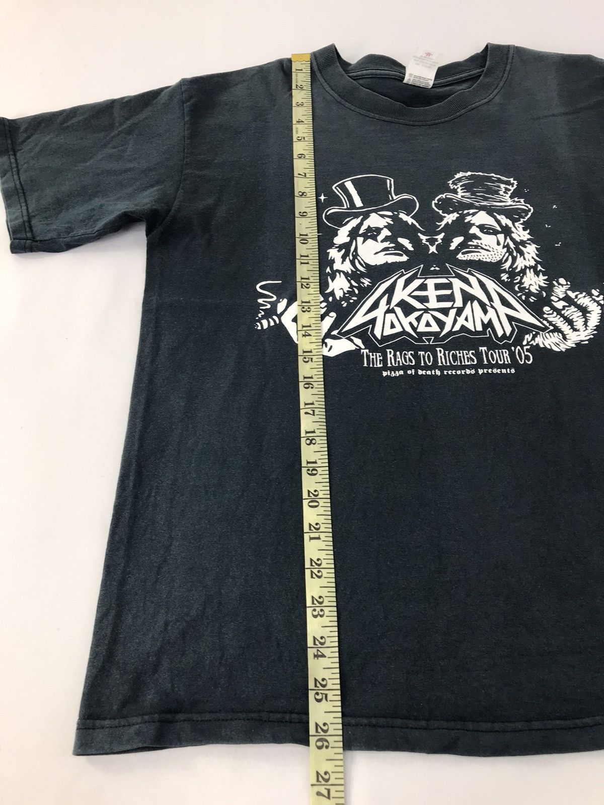 Band Tees × Vintage Pizza Of Death Record Ken Gokayama Rags Of Riches Tour 2005 Size US L / EU 52-54 / 3 - 10 Thumbnail