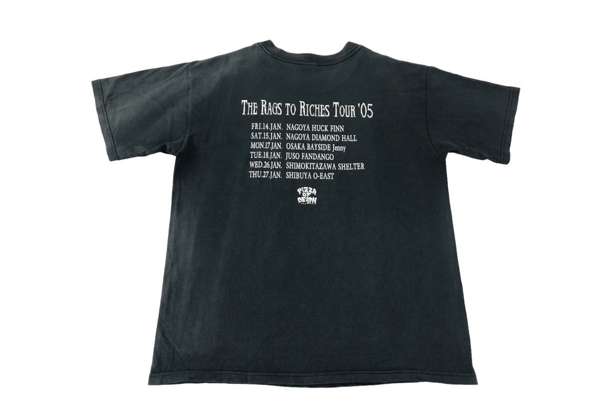 Band Tees × Vintage Pizza Of Death Record Ken Gokayama Rags Of Riches Tour 2005 Size US L / EU 52-54 / 3 - 2 Thumbnail