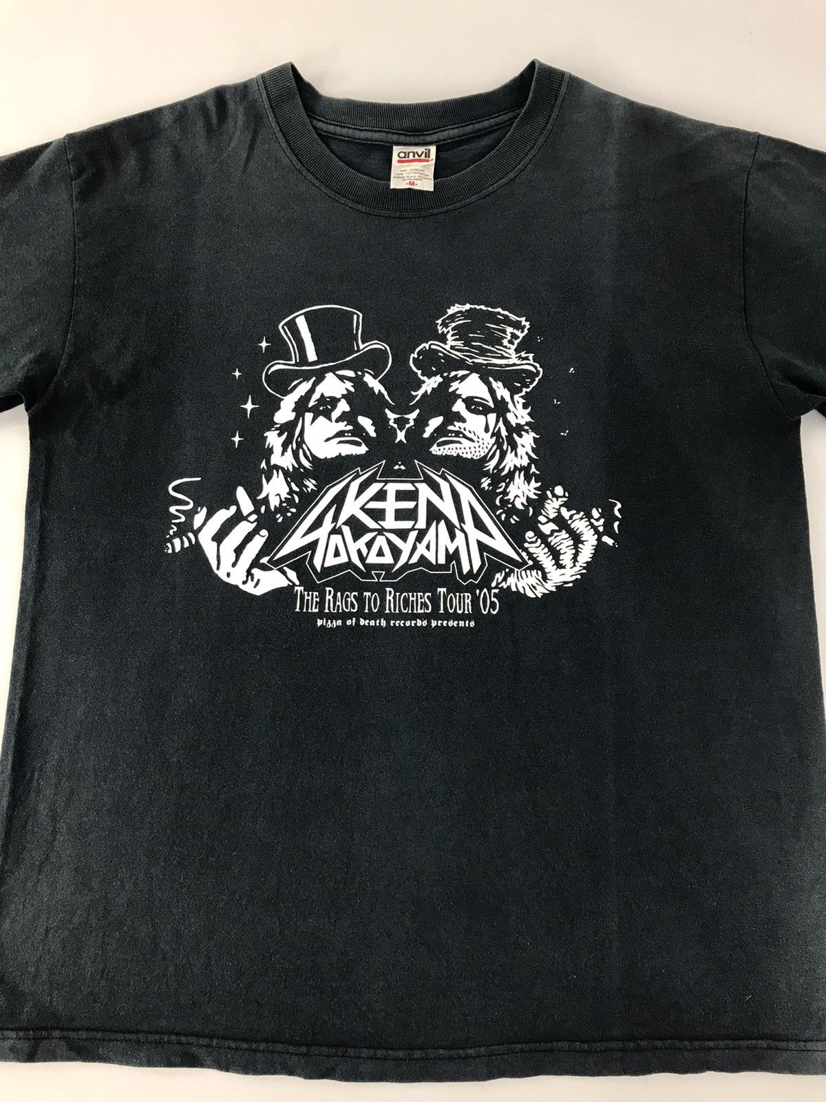 Band Tees × Vintage Pizza Of Death Record Ken Gokayama Rags Of Riches Tour 2005 Size US L / EU 52-54 / 3 - 3 Thumbnail