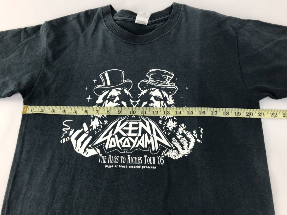Band Tees × Vintage Pizza Of Death Record Ken Gokayama Rags Of Riches Tour 2005 Size US L / EU 52-54 / 3 - 9 Thumbnail
