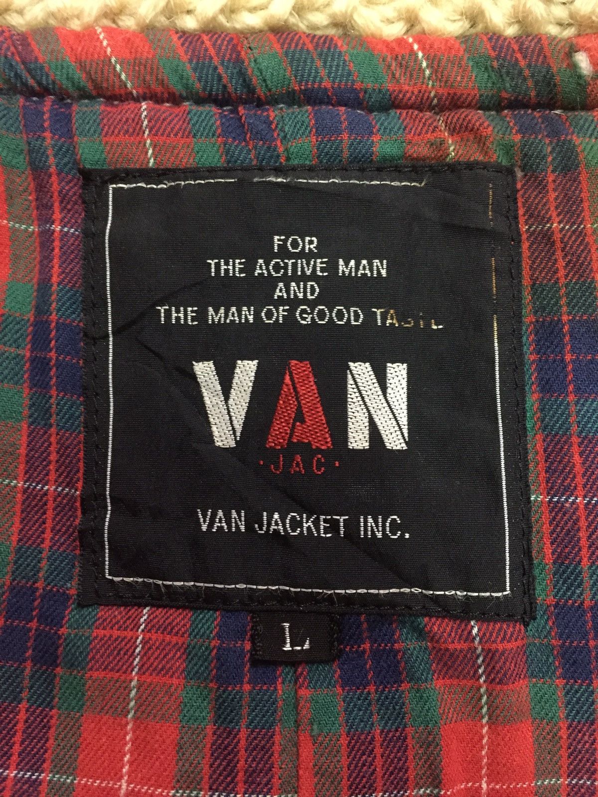 Japanese Brand Vintage Van Jac Jackets Size L Size US L / EU 52-54 / 3 - 4 Thumbnail