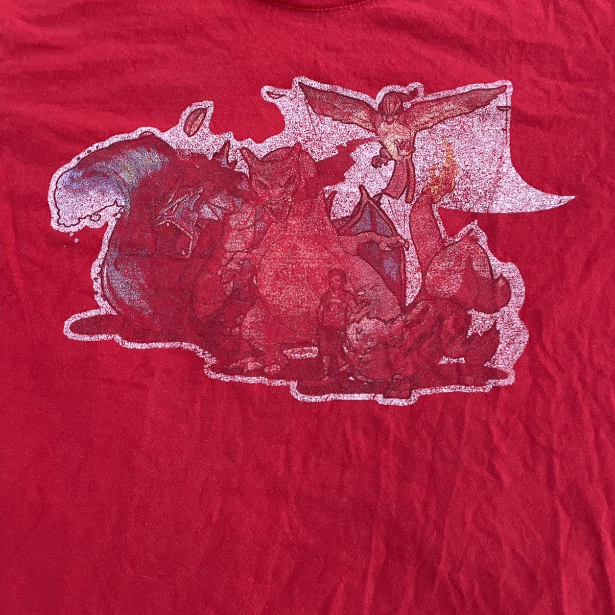 Vintage Vintage Y2K Sun Faded Pikachu Graphic Tee Streetwear Baggy M Size US M / EU 48-50 / 2 - 4 Thumbnail