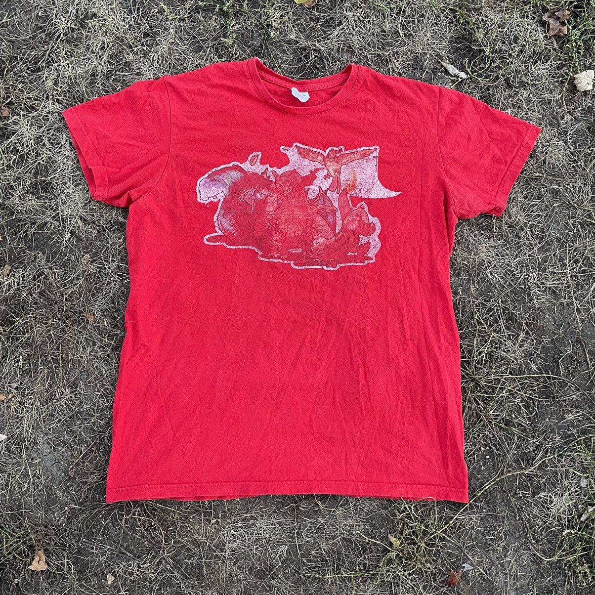 Vintage Vintage Y2K Sun Faded Pikachu Graphic Tee Streetwear Baggy M Size US M / EU 48-50 / 2 - 1 Thumbnail