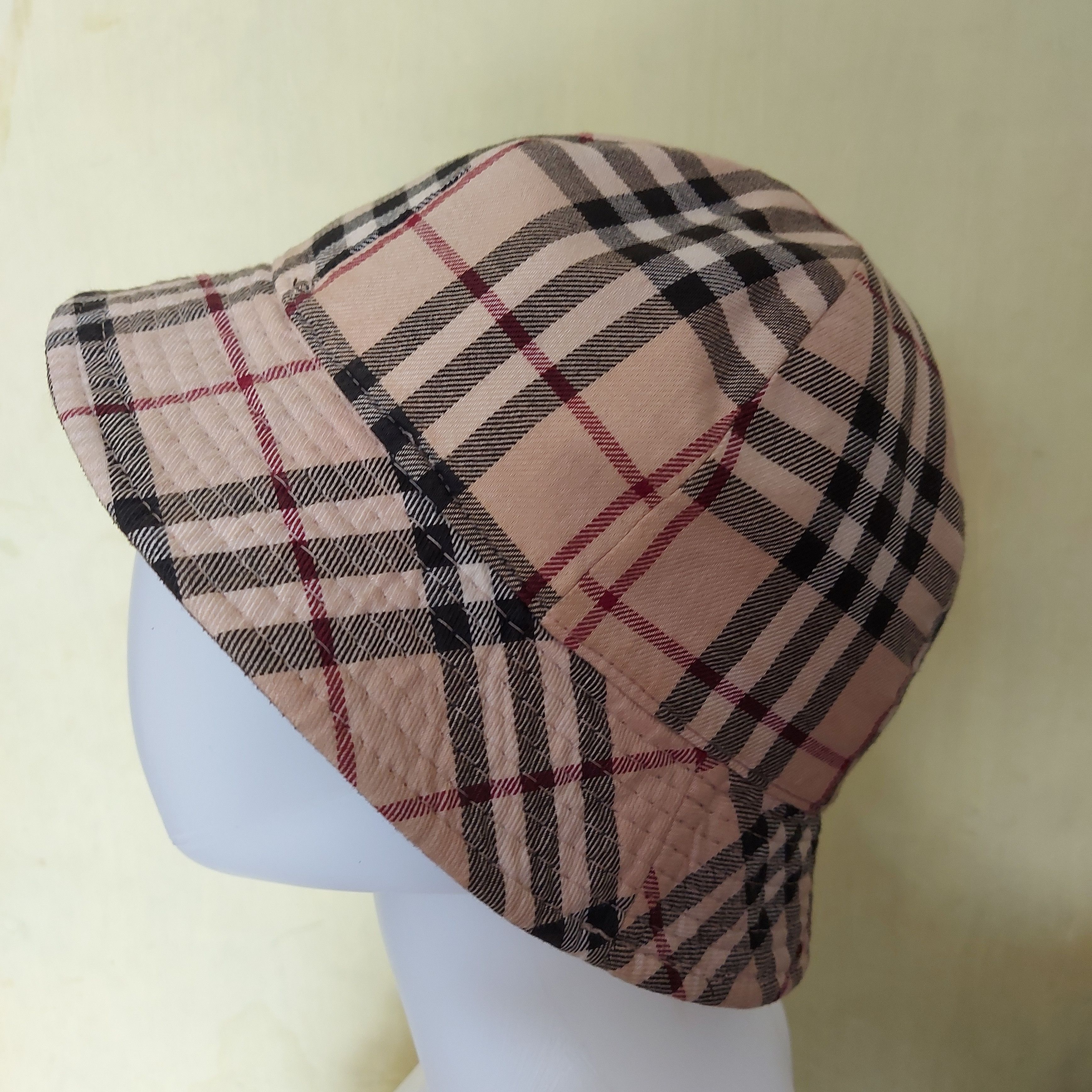 Burberry Vintage Burberry London Nova Check Reversible Hat Size ONE SIZE - 4 Thumbnail