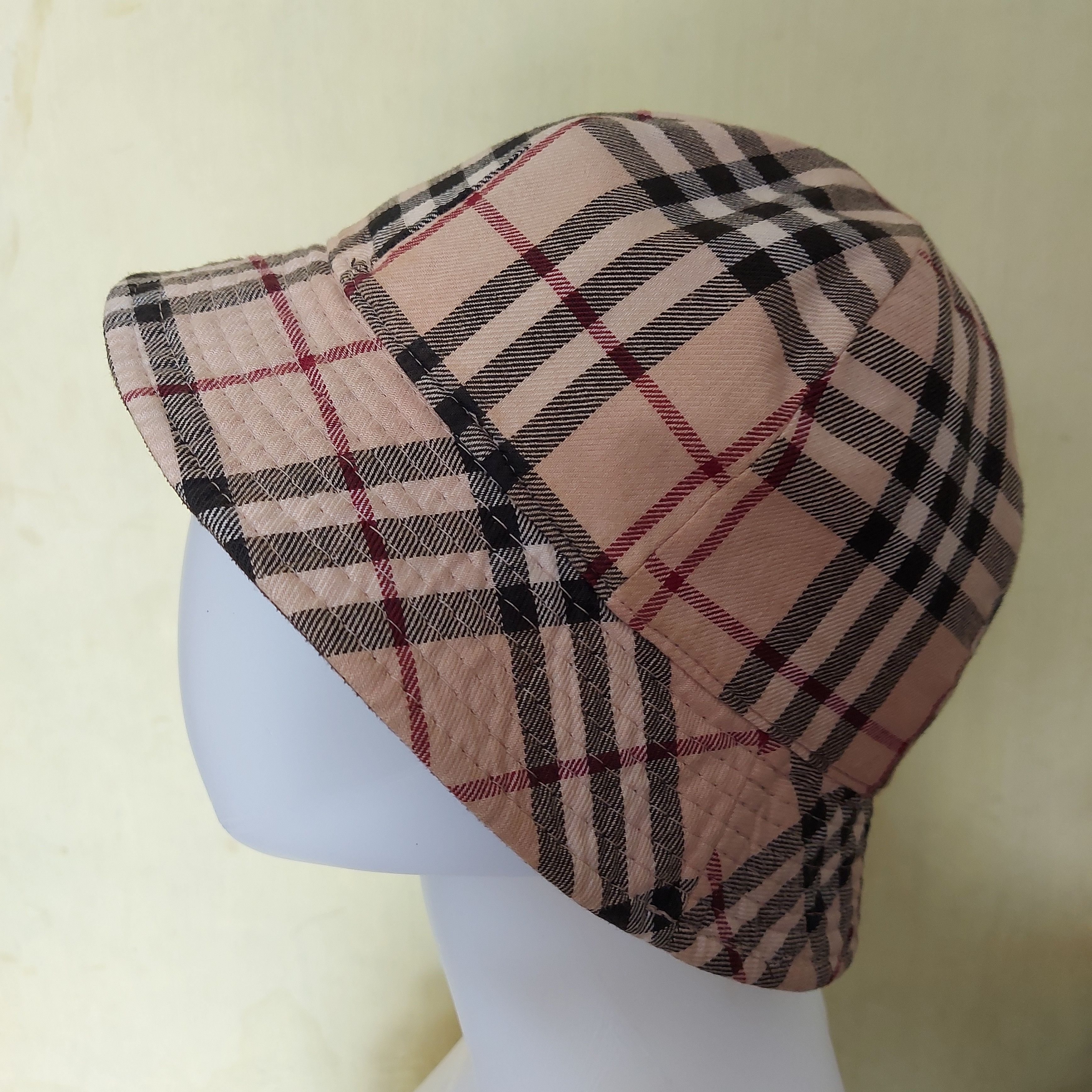 Burberry Vintage Burberry London Nova Check Reversible Hat Size ONE SIZE - 3 Thumbnail