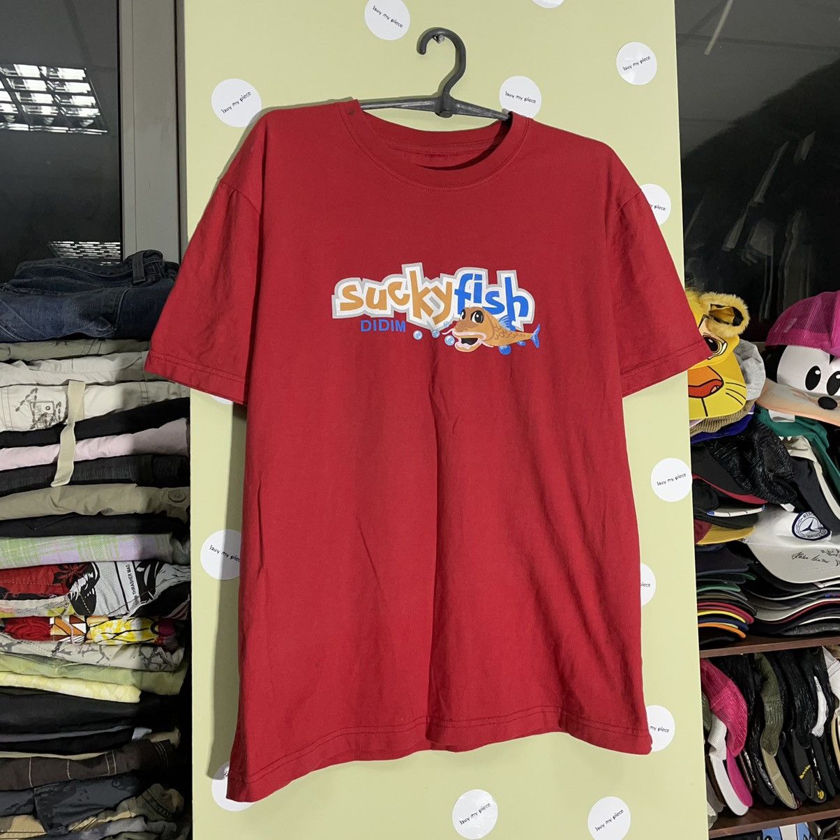 Vintage Vintage Y2K Sun Faded Graphic Tee Streetwear Red Baggy L Size US L / EU 52-54 / 3 - 1 Thumbnail