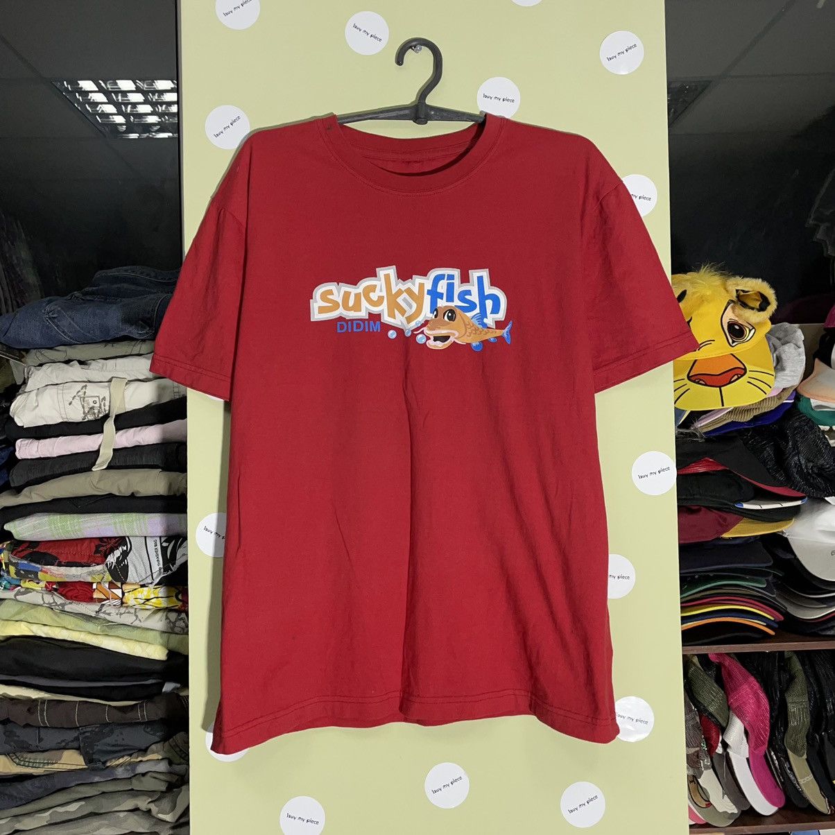 Vintage Vintage Y2K Sun Faded Graphic Tee Streetwear Red Baggy L Size US L / EU 52-54 / 3 - 2 Thumbnail