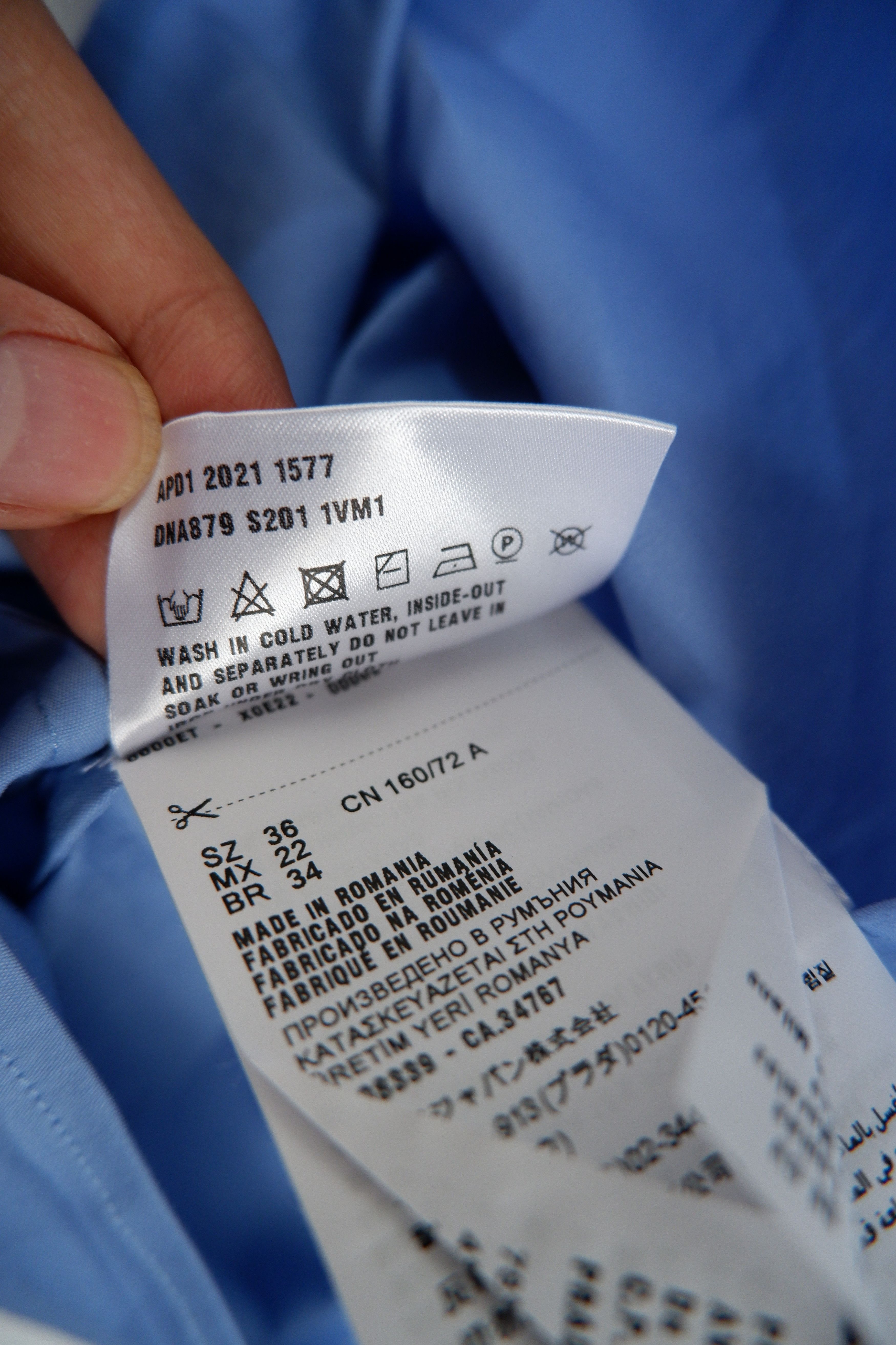 Prada 2021 Prada Triangle Re Nylon Logo Dress Shirt Size M / US 6-8 / IT 42-44 - 7 Thumbnail