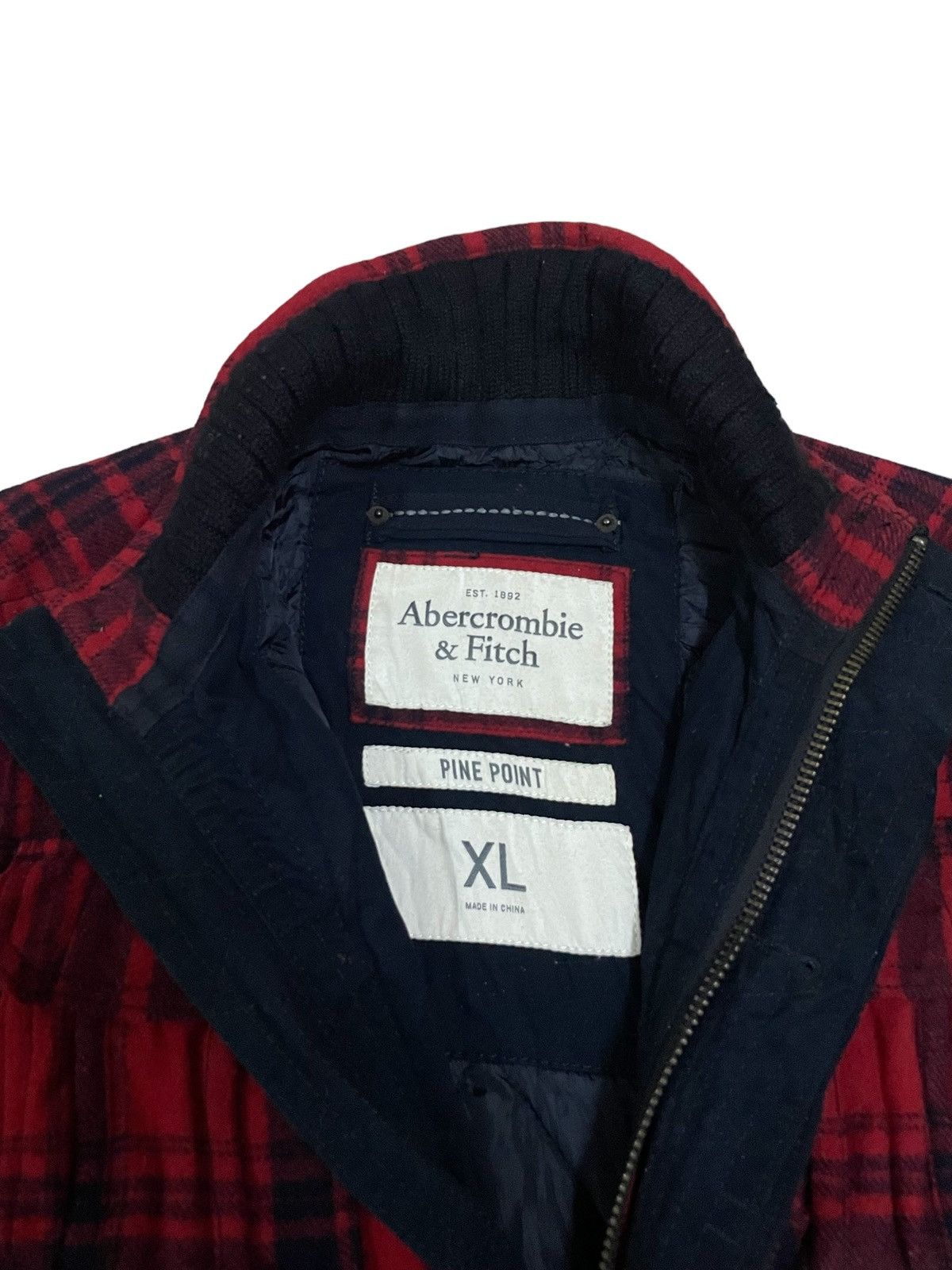Abercrombie & Fitch Abercrombie & Fitch Multipocket Punk Inspired Heavy Jacket Size US XL / EU 56 / 4 - 8 Thumbnail