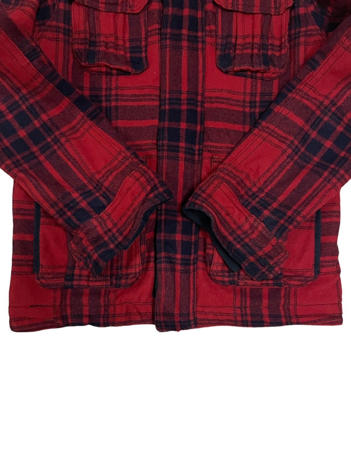 Abercrombie & Fitch Abercrombie & Fitch Multipocket Punk Inspired Heavy Jacket Size US XL / EU 56 / 4 - 6 Thumbnail