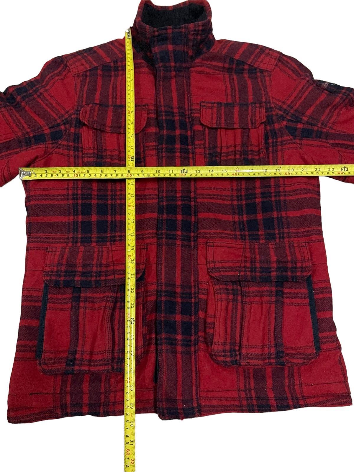 Abercrombie & Fitch Abercrombie & Fitch Multipocket Punk Inspired Heavy Jacket Size US XL / EU 56 / 4 - 12 Thumbnail