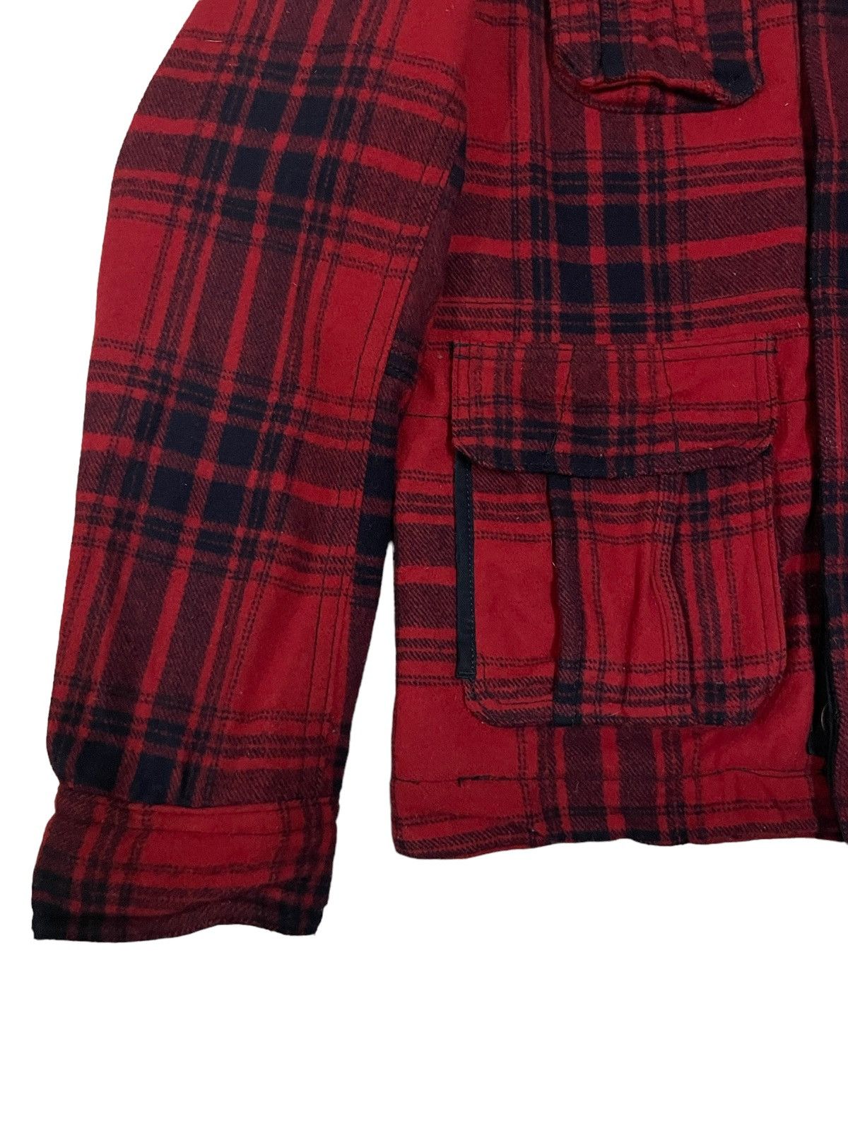 Abercrombie & Fitch Abercrombie & Fitch Multipocket Punk Inspired Heavy Jacket Size US XL / EU 56 / 4 - 4 Thumbnail