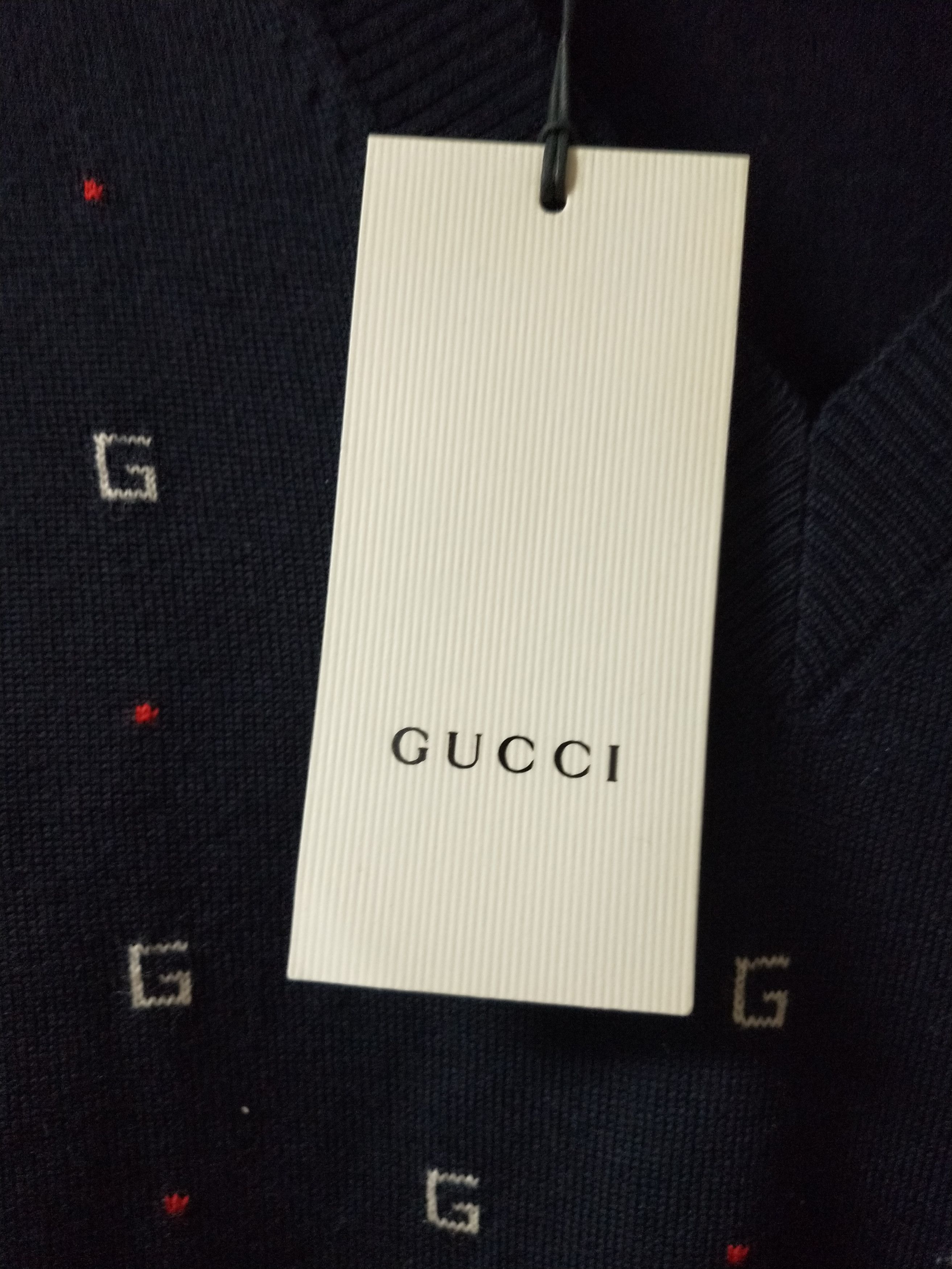 Gucci Wool Jacquard Vest Size US L / EU 52-54 / 3 - 7 Thumbnail
