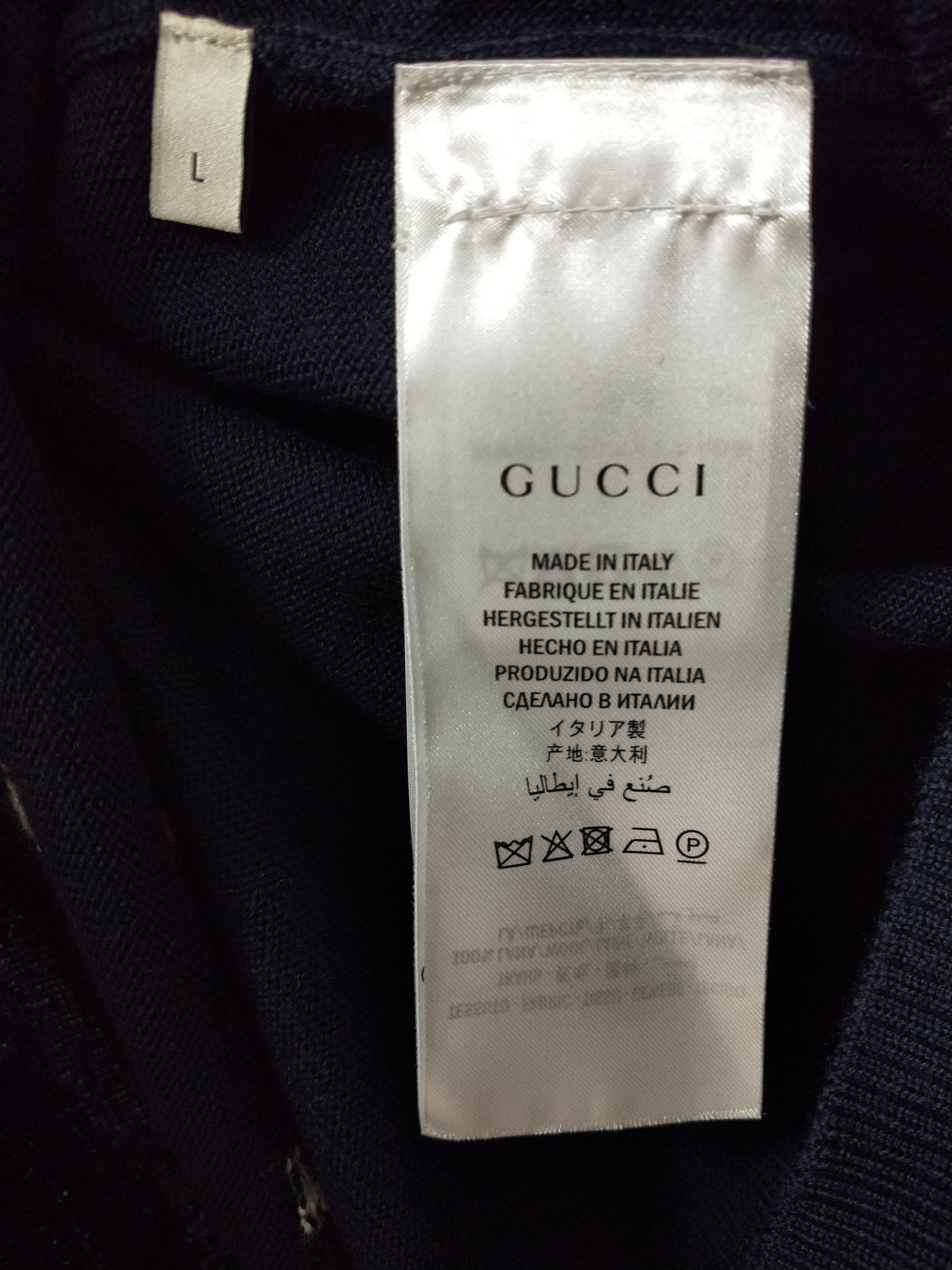 Gucci Wool Jacquard Vest Size US L / EU 52-54 / 3 - 5 Thumbnail