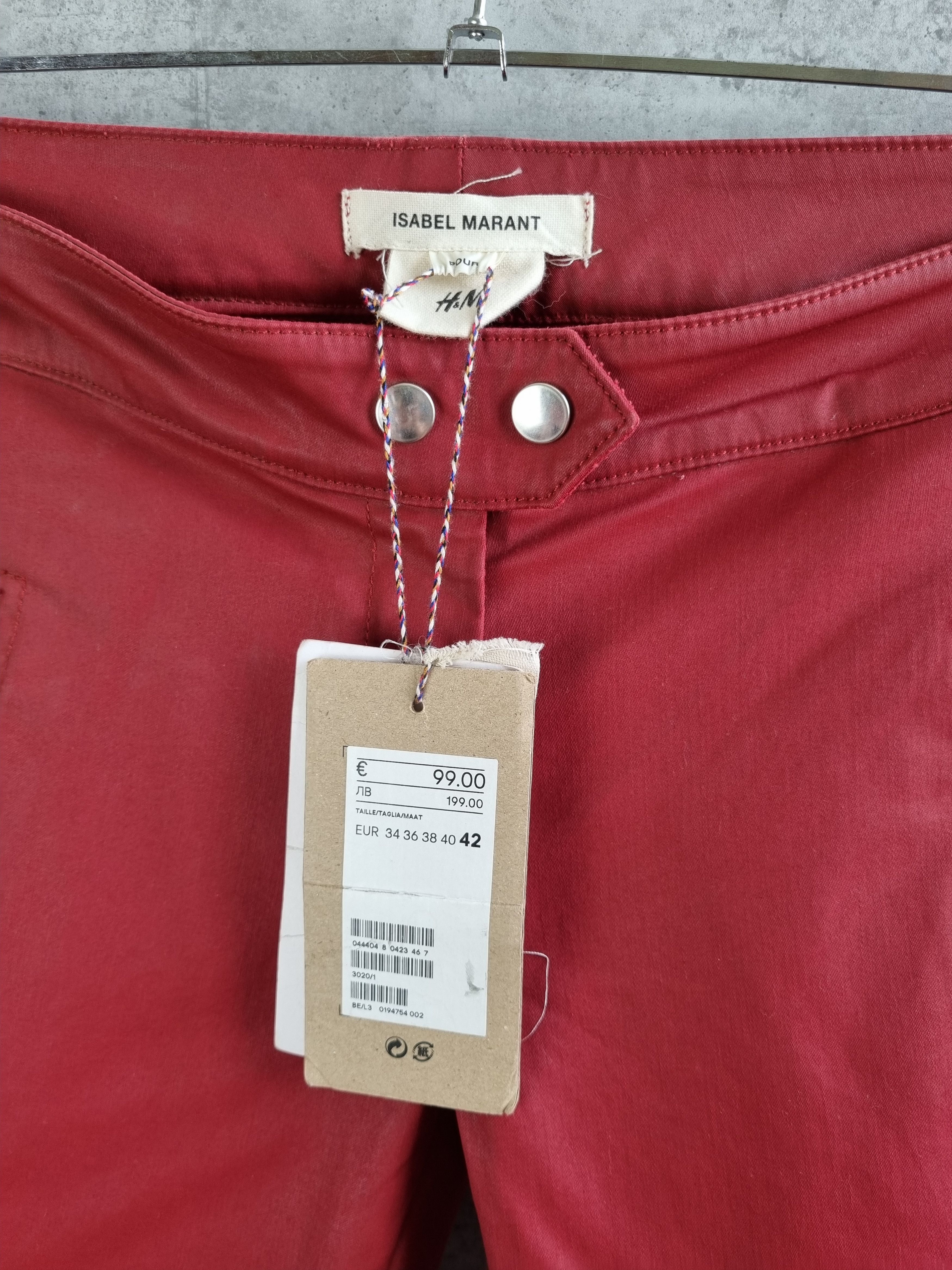 H&M × Isabel Marant Very Rare Waxed Double knees Biker Pant by Isabel Marant Size US 33 - 3 Thumbnail