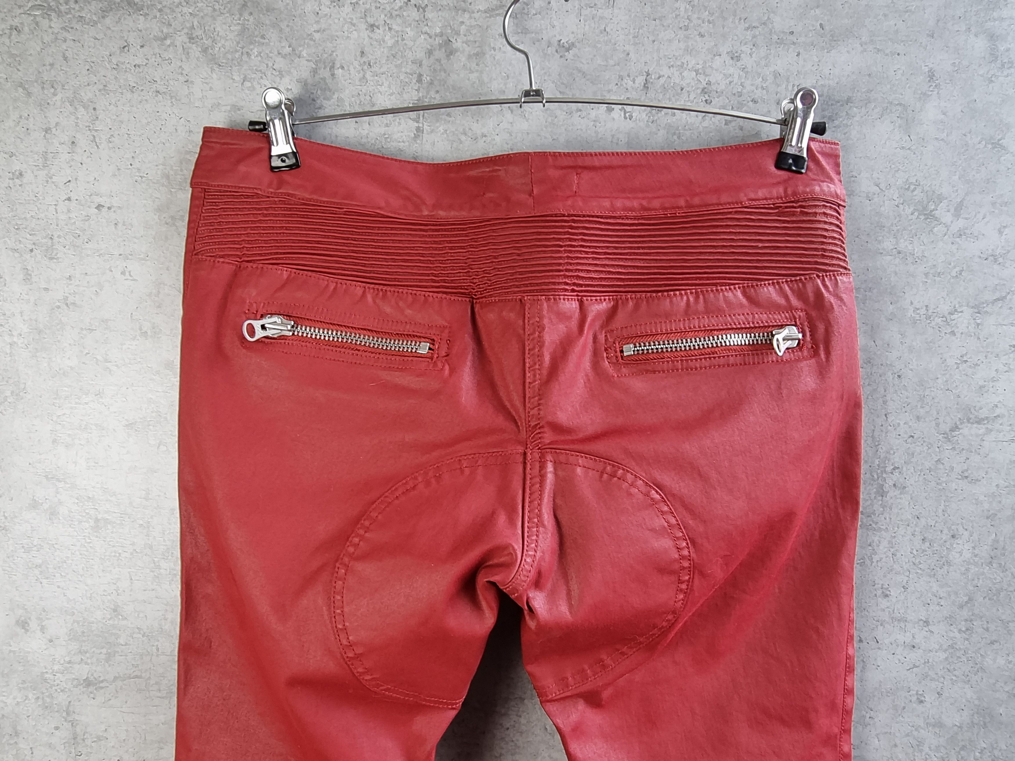 H&M × Isabel Marant Very Rare Waxed Double knees Biker Pant by Isabel Marant Size US 33 - 4 Thumbnail