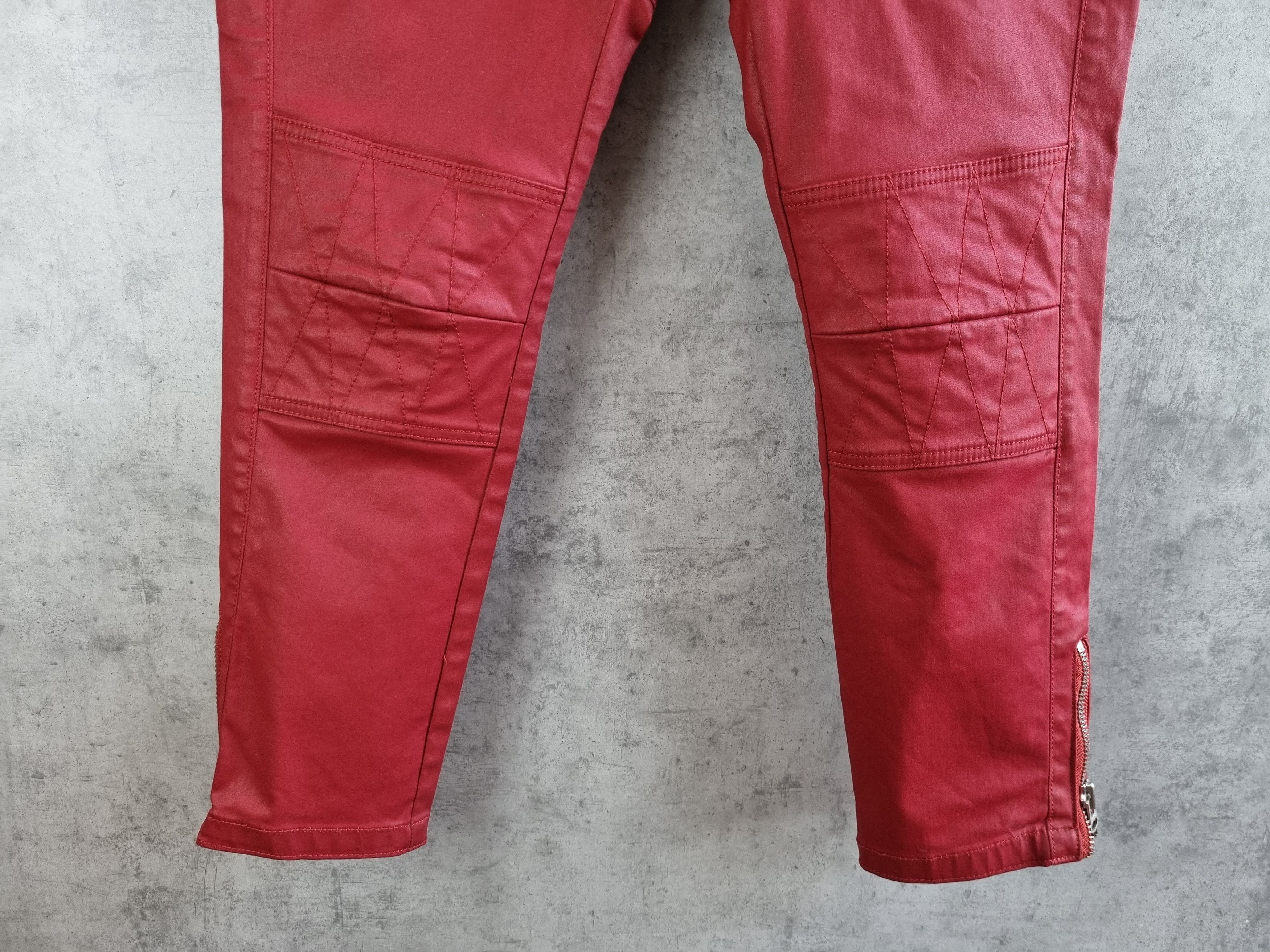 H&M × Isabel Marant Very Rare Waxed Double knees Biker Pant by Isabel Marant Size US 33 - 6 Thumbnail
