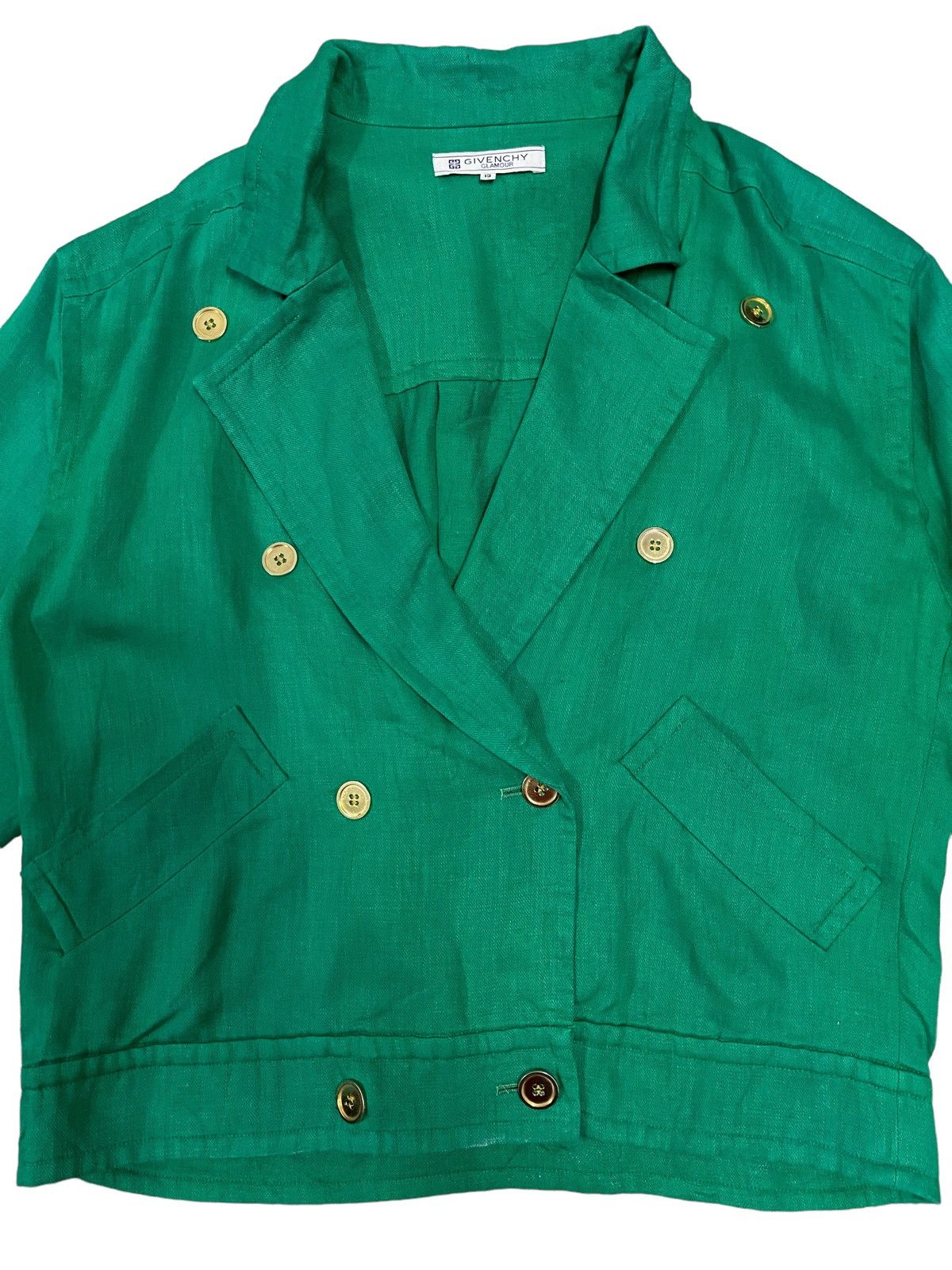 Givenchy Vintage Givenchy Glamour Double Breasted Jacket Size M / US 6-8 / IT 42-44 - 3 Thumbnail