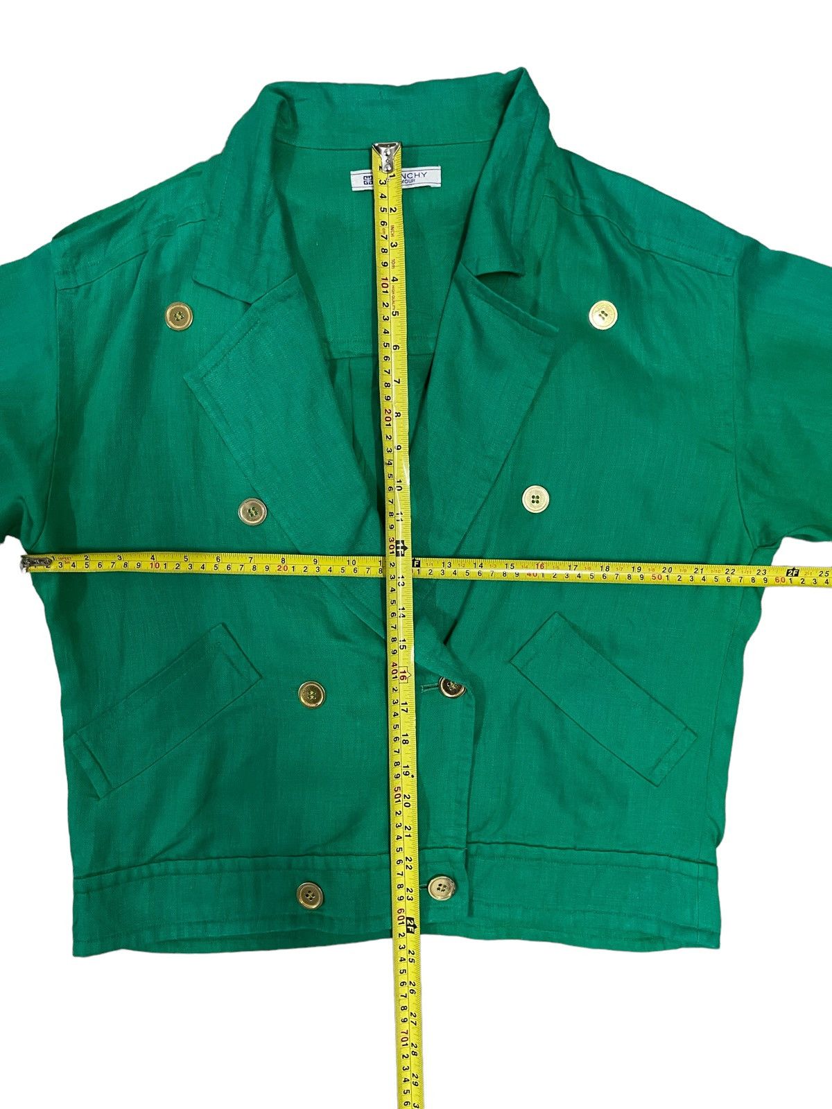 Givenchy Vintage Givenchy Glamour Double Breasted Jacket Size M / US 6-8 / IT 42-44 - 13 Thumbnail