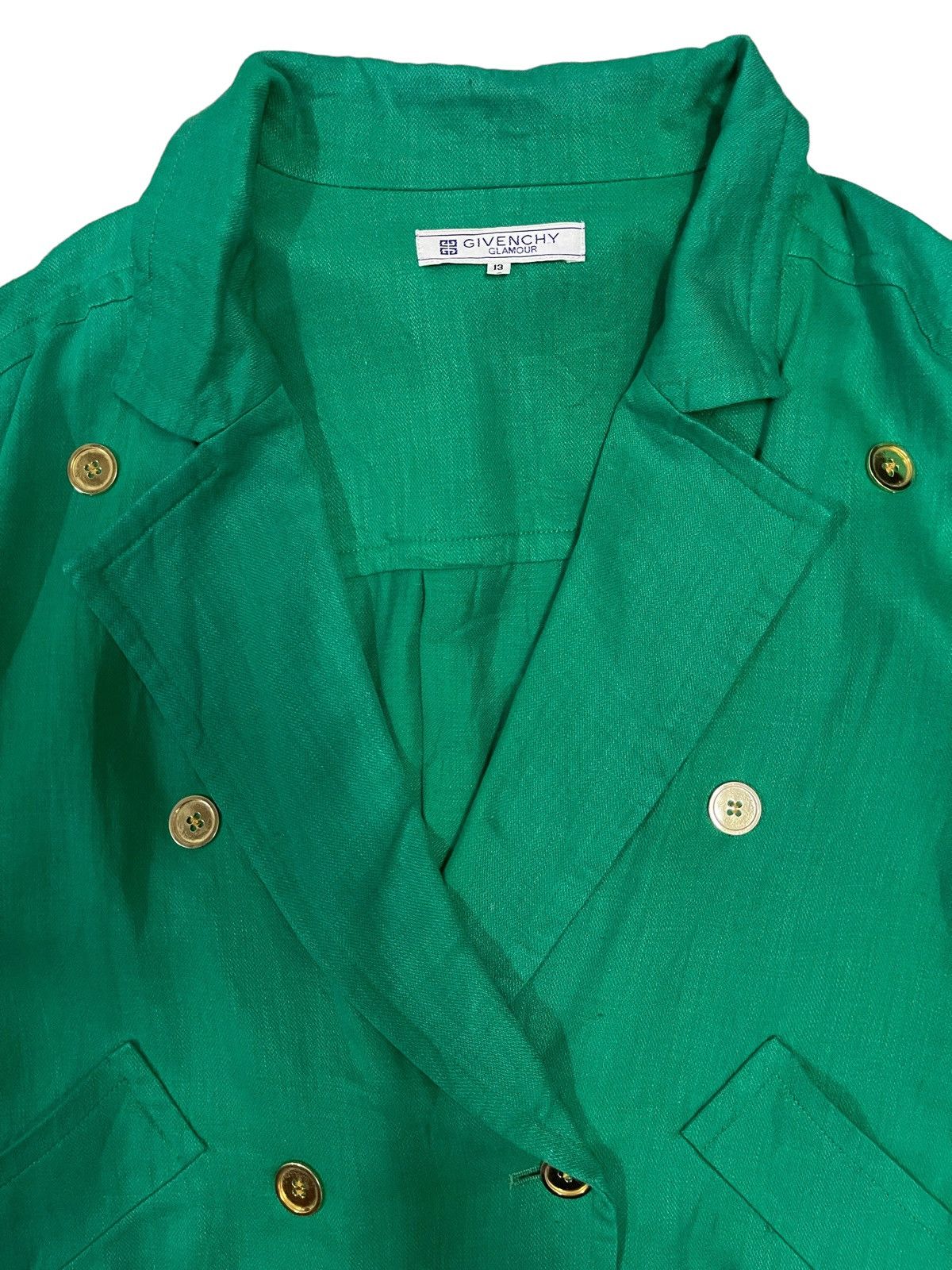 Givenchy Vintage Givenchy Glamour Double Breasted Jacket Size M / US 6-8 / IT 42-44 - 5 Thumbnail