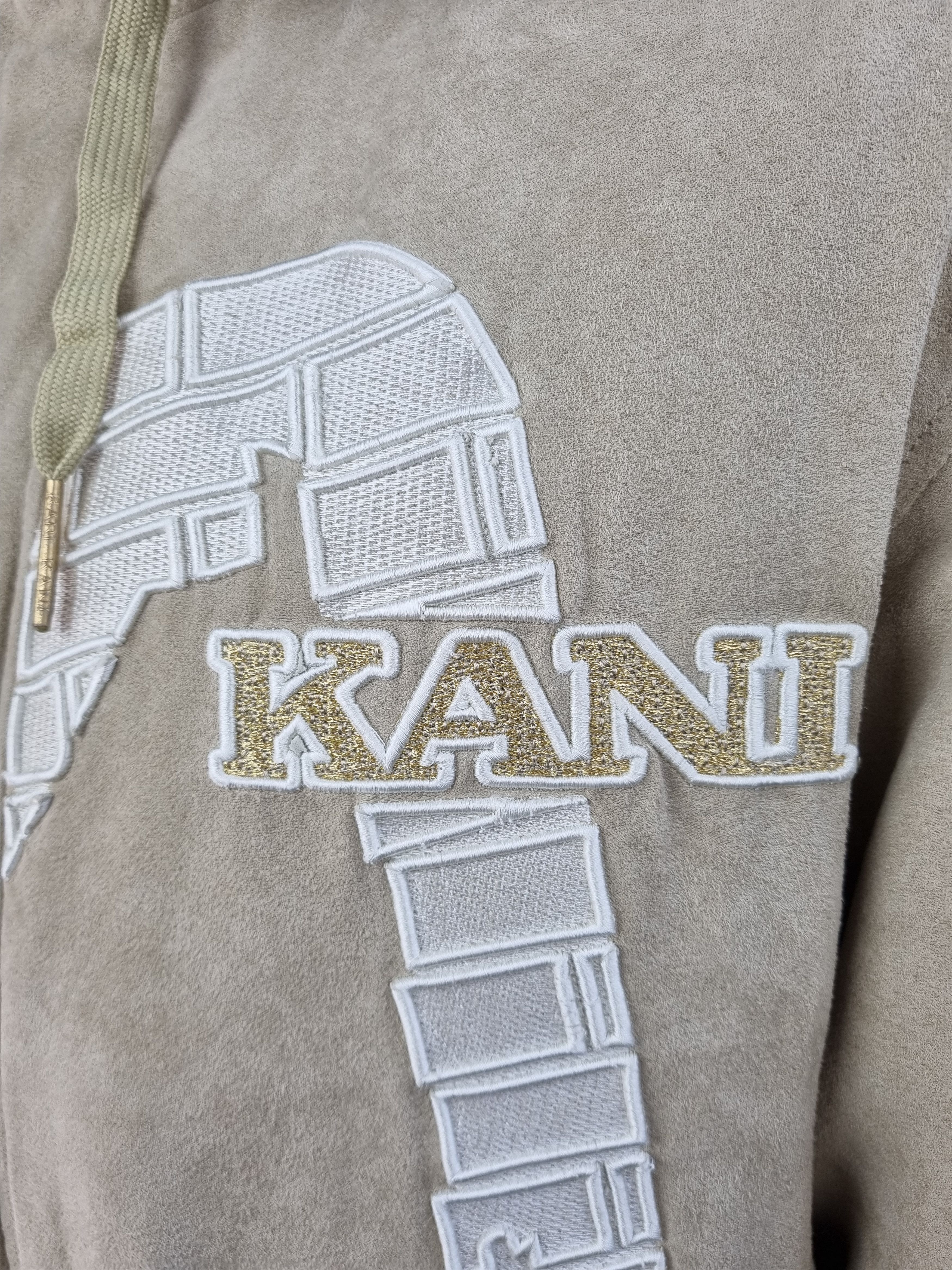 Karl Kani × Rap Tees 90s Karl Kani Embroidered Big Logo Heavy Puffer Jacket Size US L / EU 52-54 / 3 - 7 Thumbnail