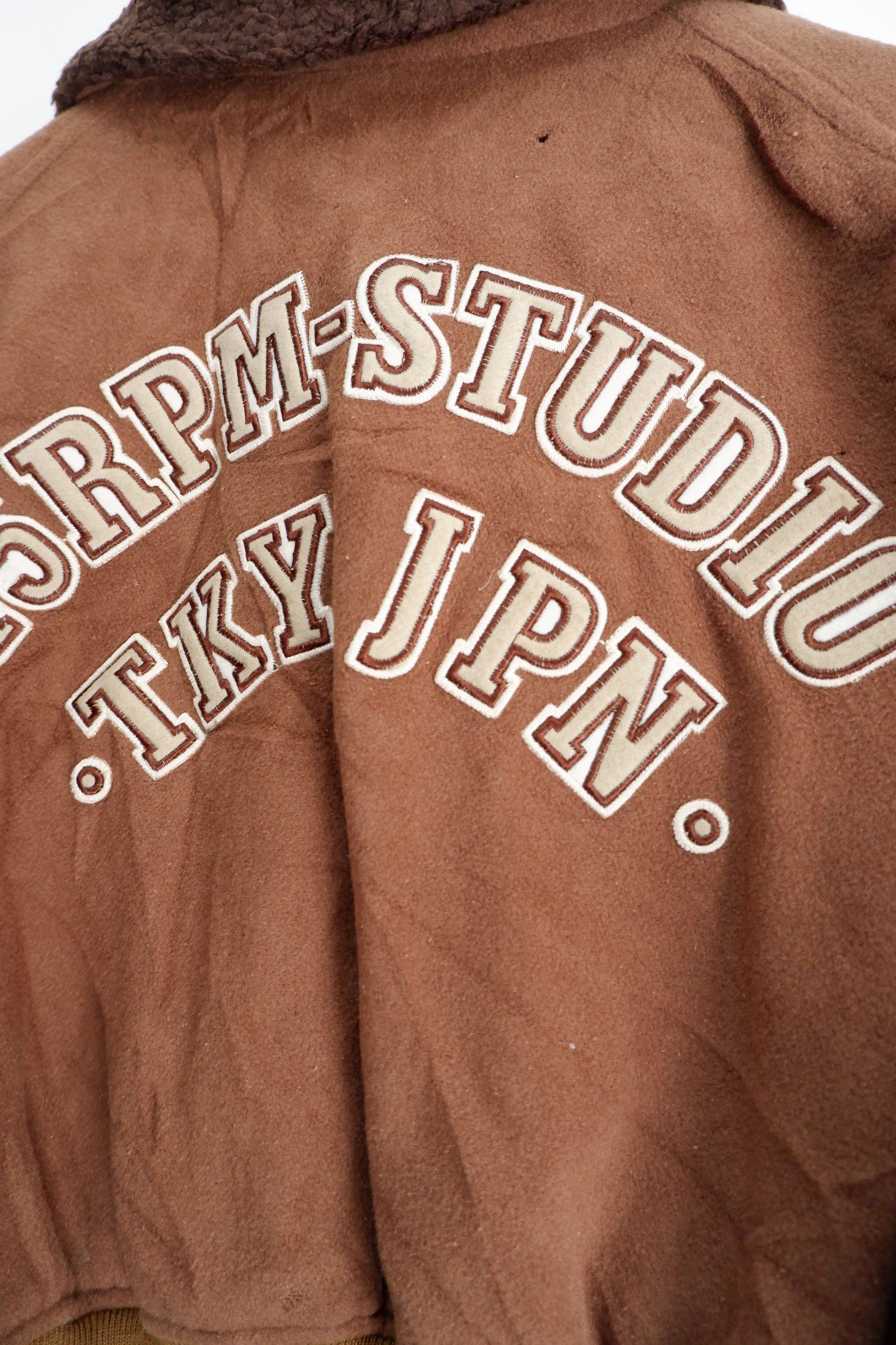 45rpm Vintage 45Rpm Studio Tokyo Wool Suede Cropped Jacket Size US M / EU 48-50 / 2 - 3 Thumbnail
