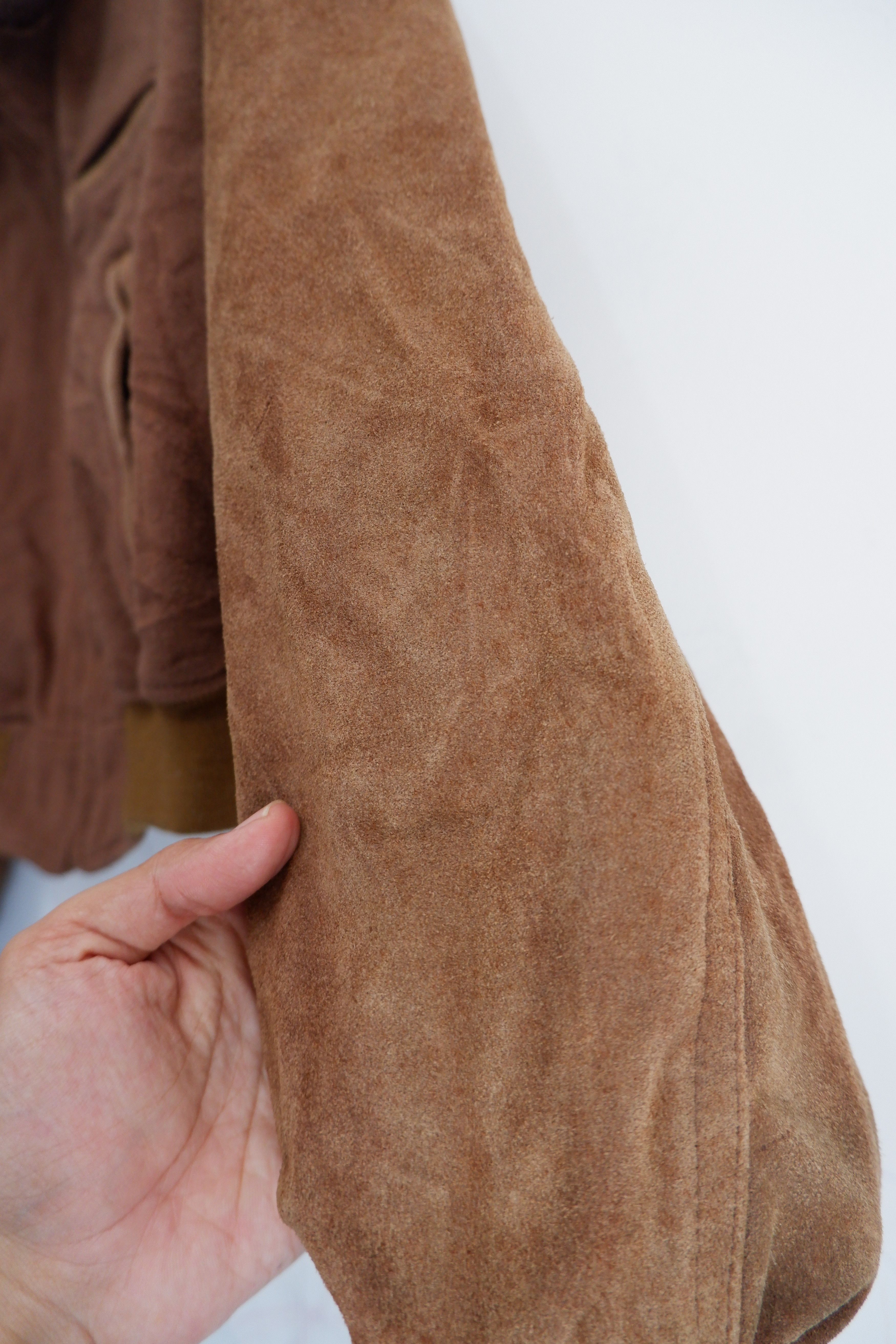 45rpm Vintage 45Rpm Studio Tokyo Wool Suede Cropped Jacket Size US M / EU 48-50 / 2 - 4 Thumbnail