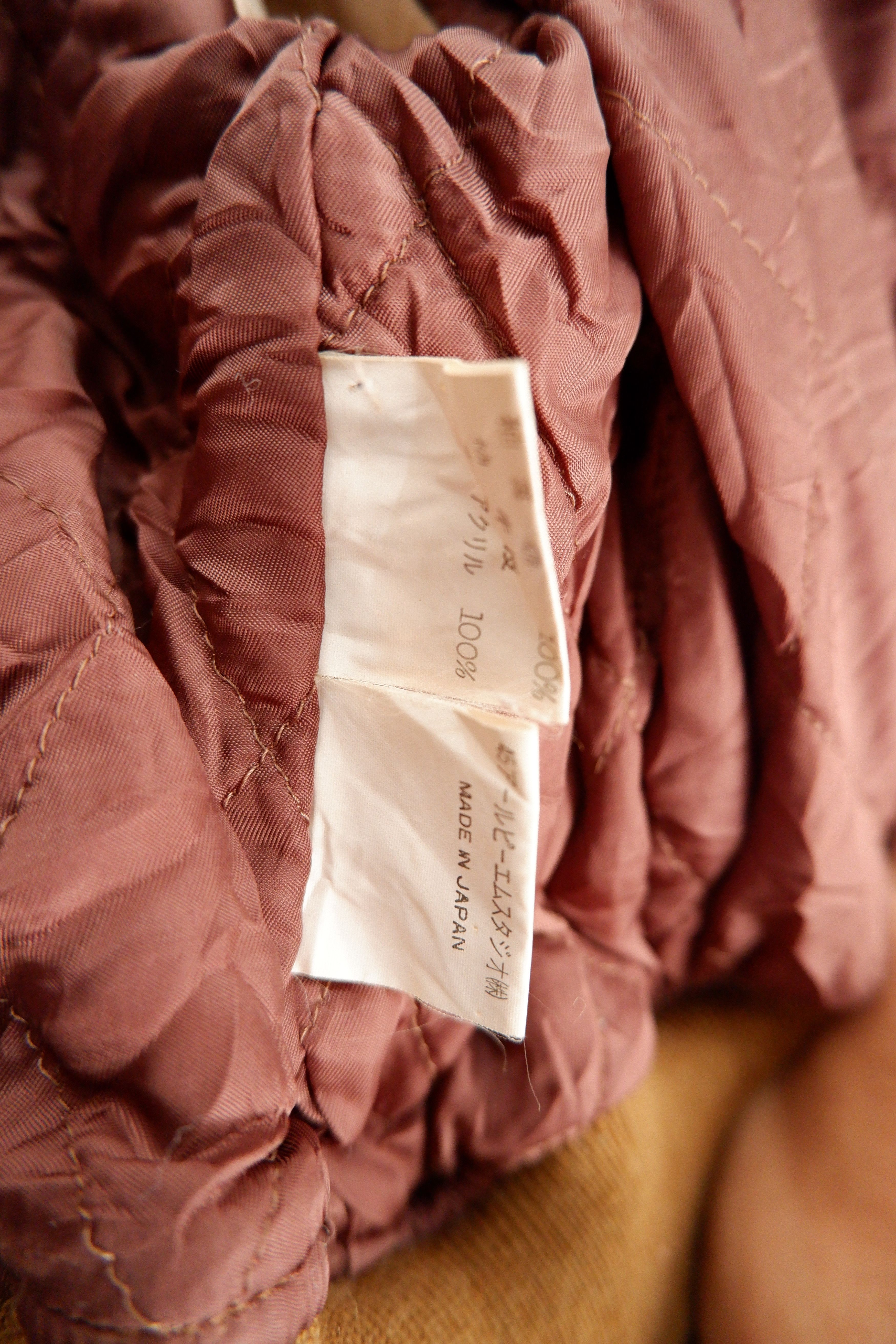 45rpm Vintage 45Rpm Studio Tokyo Wool Suede Cropped Jacket Size US M / EU 48-50 / 2 - 8 Thumbnail