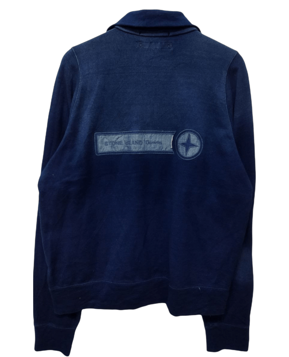 Stone Island Vtg Stone Island Denims Spring/Summer 2005 Sweatshirt Size US XL / EU 56 / 4 - 2 Thumbnail