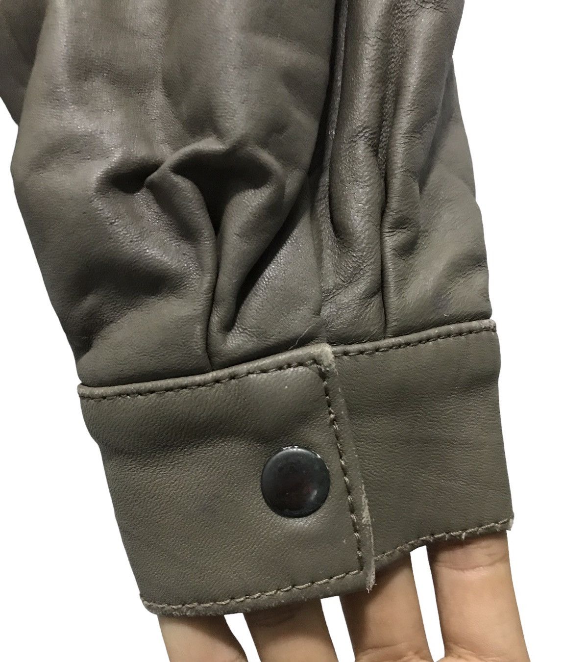 Genuine Leather × Vintage VINTAGE ITALY DESIGNER GENUINE LEATHER JACKET Size US M / EU 48-50 / 2 - 8 Thumbnail