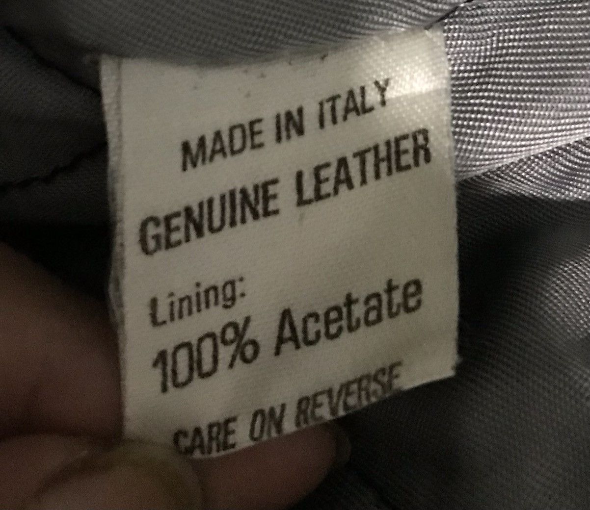Genuine Leather × Vintage VINTAGE ITALY DESIGNER GENUINE LEATHER JACKET Size US M / EU 48-50 / 2 - 11 Thumbnail