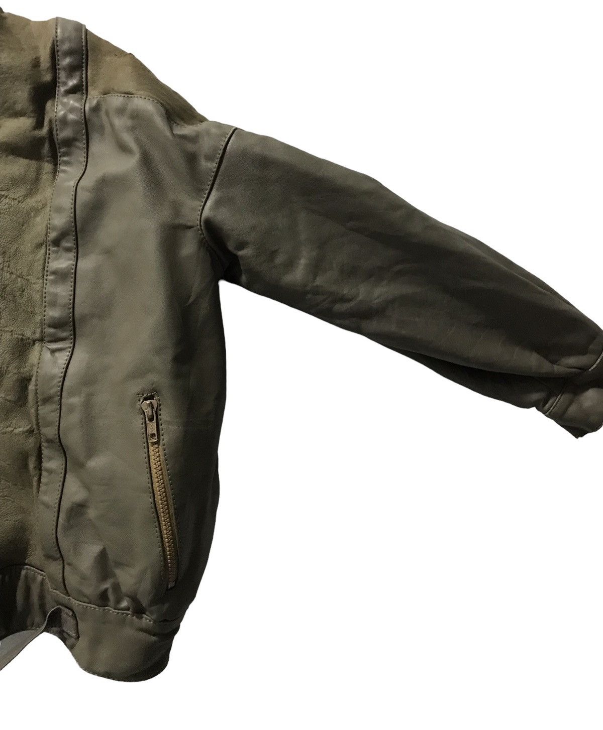 Genuine Leather × Vintage VINTAGE ITALY DESIGNER GENUINE LEATHER JACKET Size US M / EU 48-50 / 2 - 4 Thumbnail