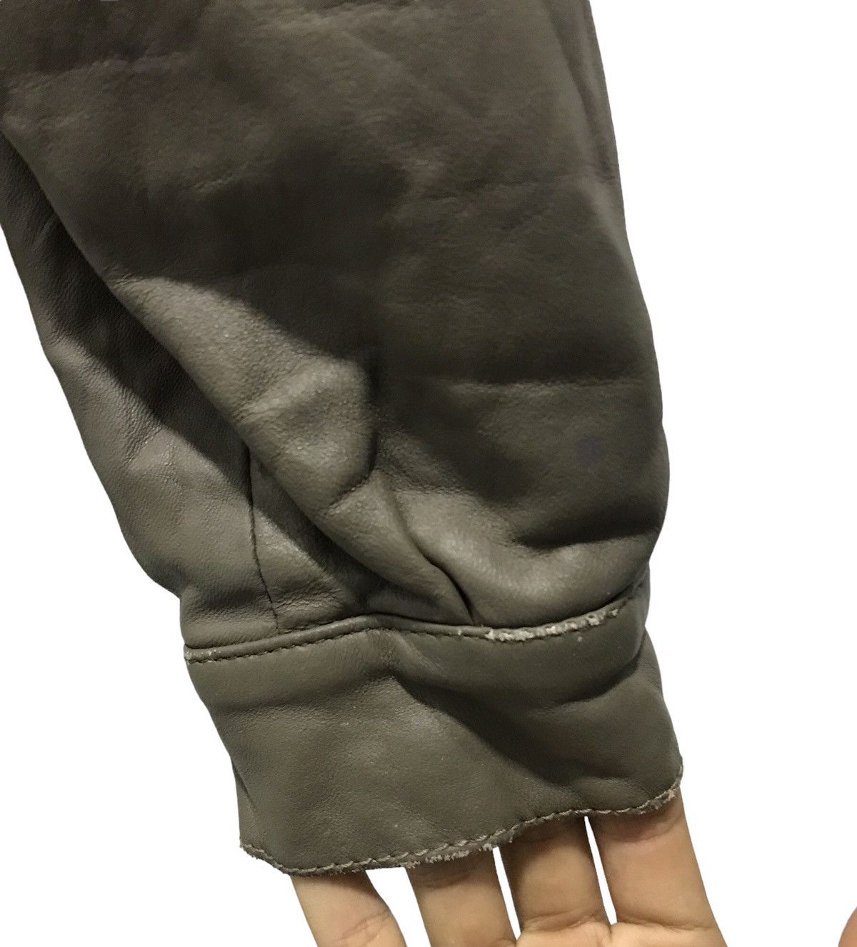 Genuine Leather × Vintage VINTAGE ITALY DESIGNER GENUINE LEATHER JACKET Size US M / EU 48-50 / 2 - 7 Thumbnail