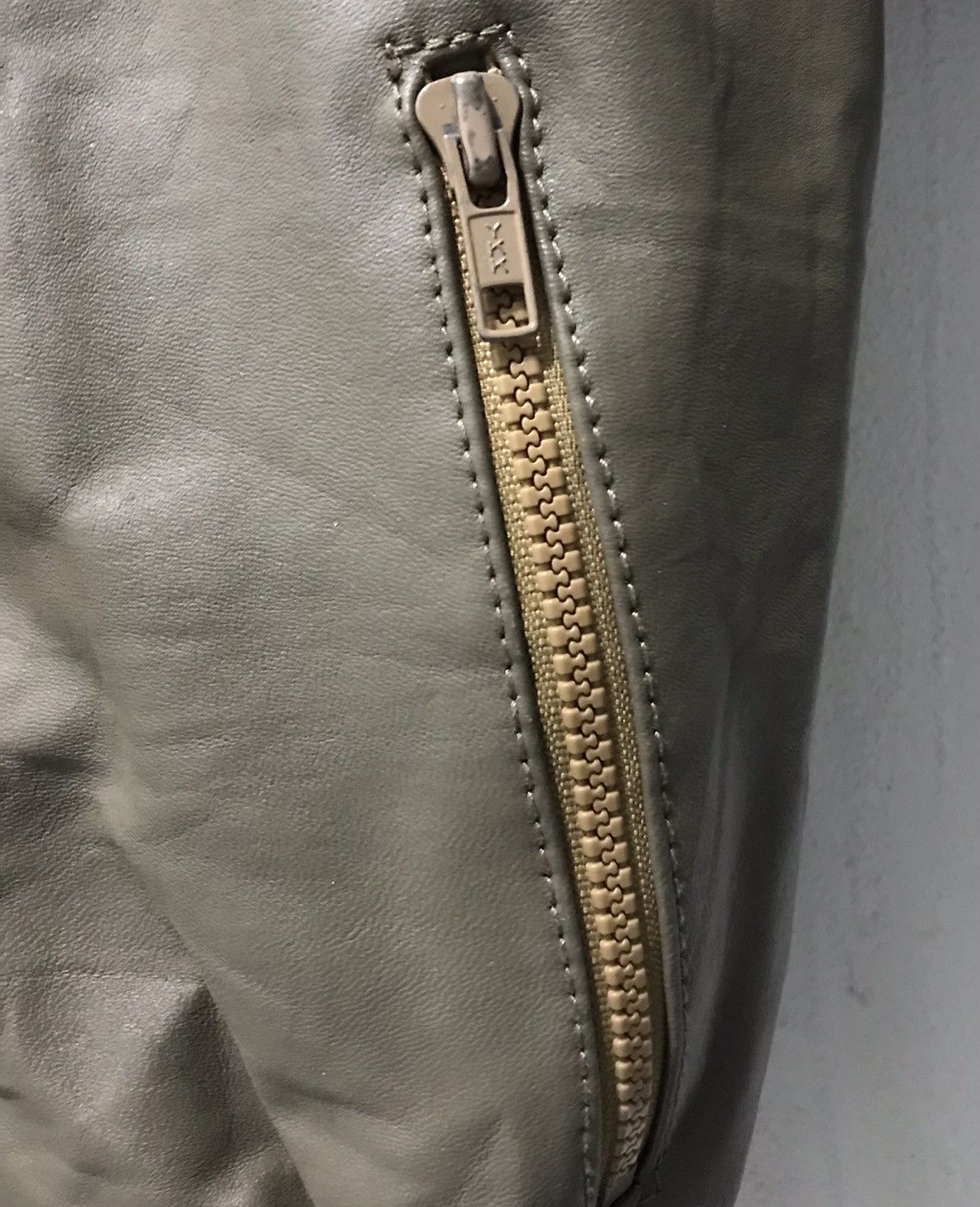 Genuine Leather × Vintage VINTAGE ITALY DESIGNER GENUINE LEATHER JACKET Size US M / EU 48-50 / 2 - 5 Thumbnail